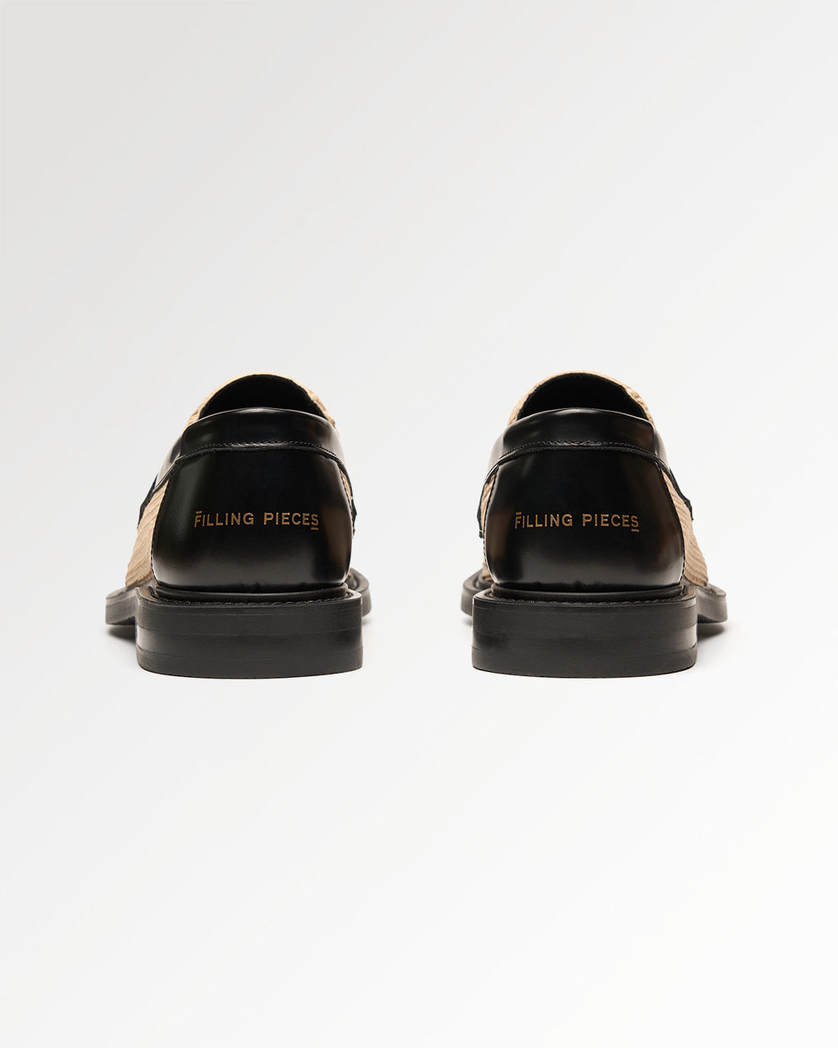Entry Luxury Loafer Solid Raffia Natural