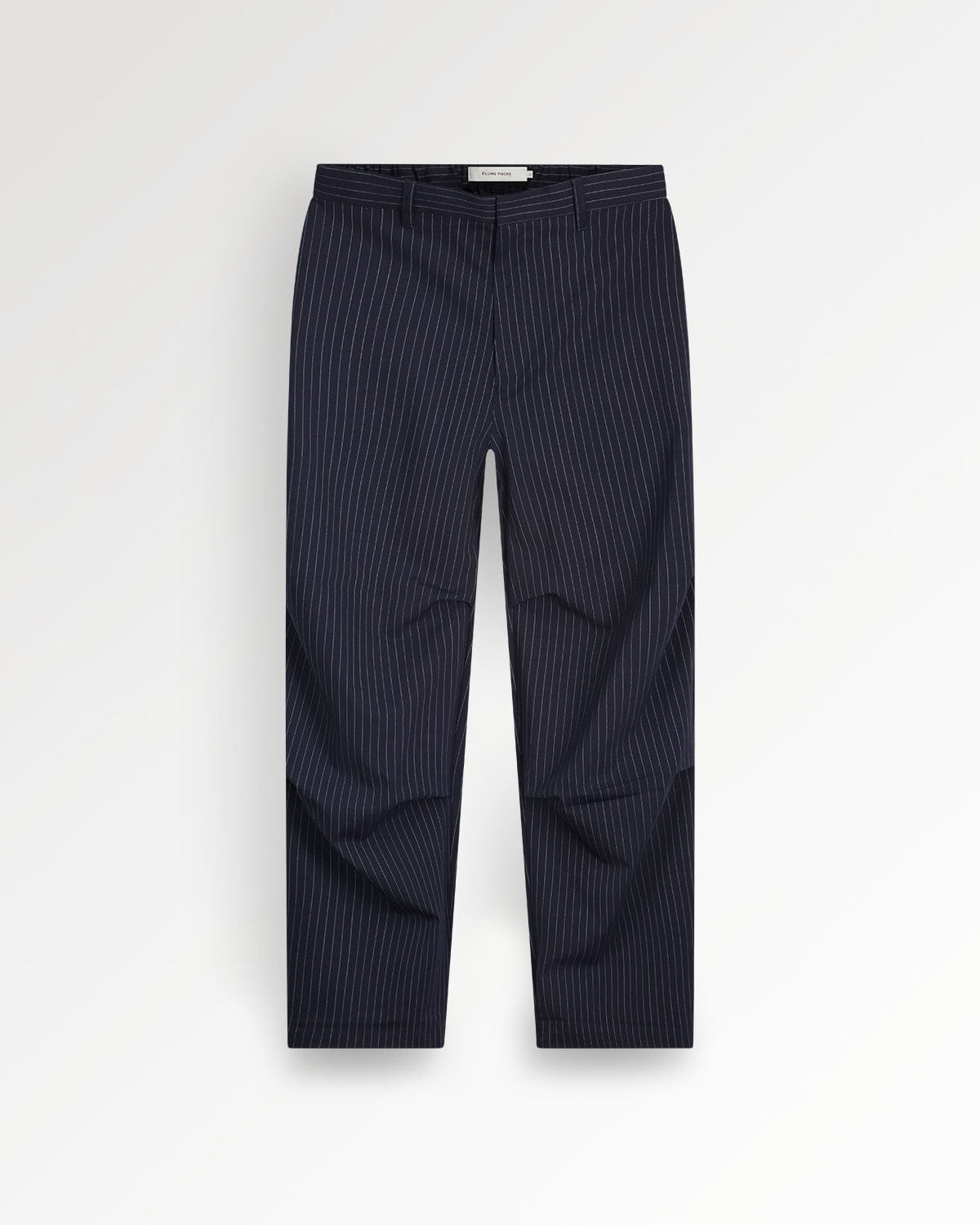 Entry Luxury Drapy Pants Pinstripe Blue