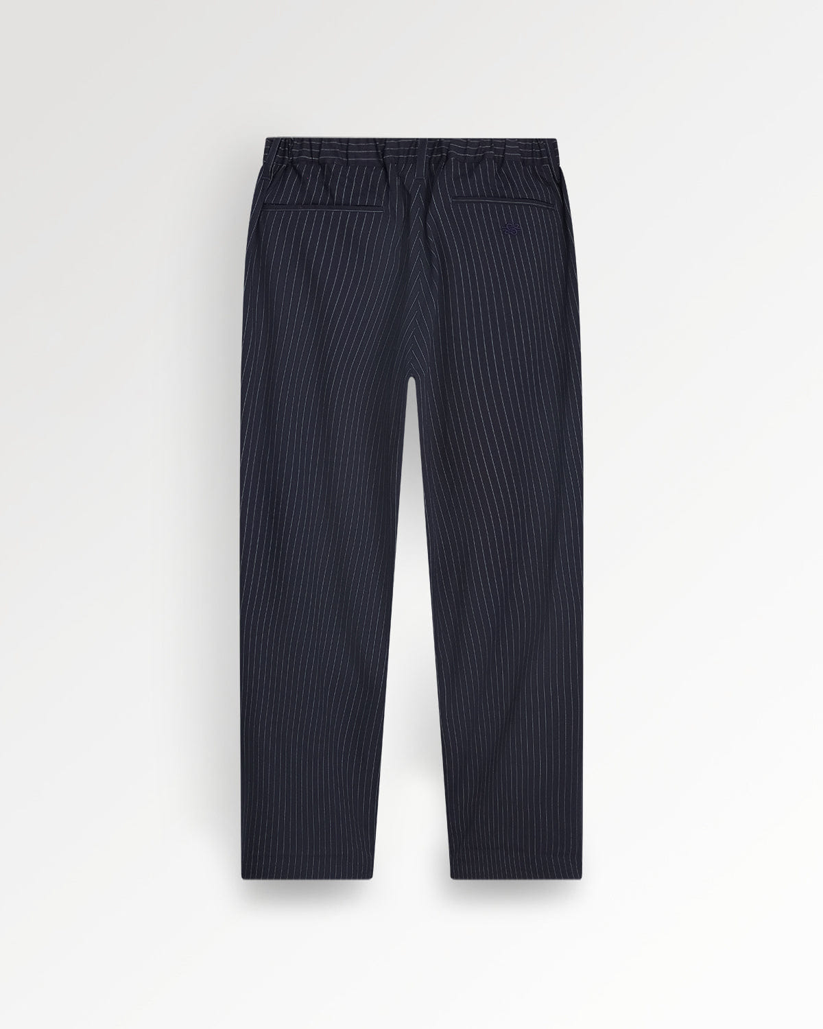 Entry Luxury Drapy Pants Pinstripe Blue