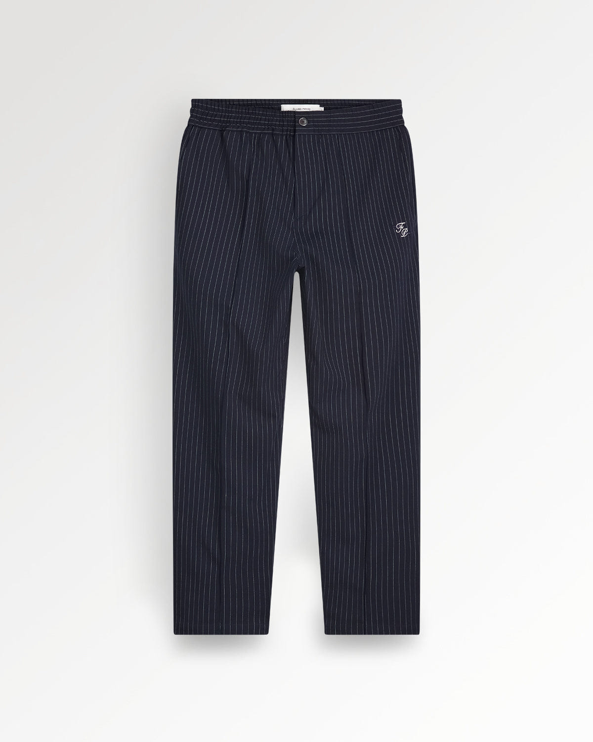 Entry Luxury Coach Pants Pinstripe Maritime Blue