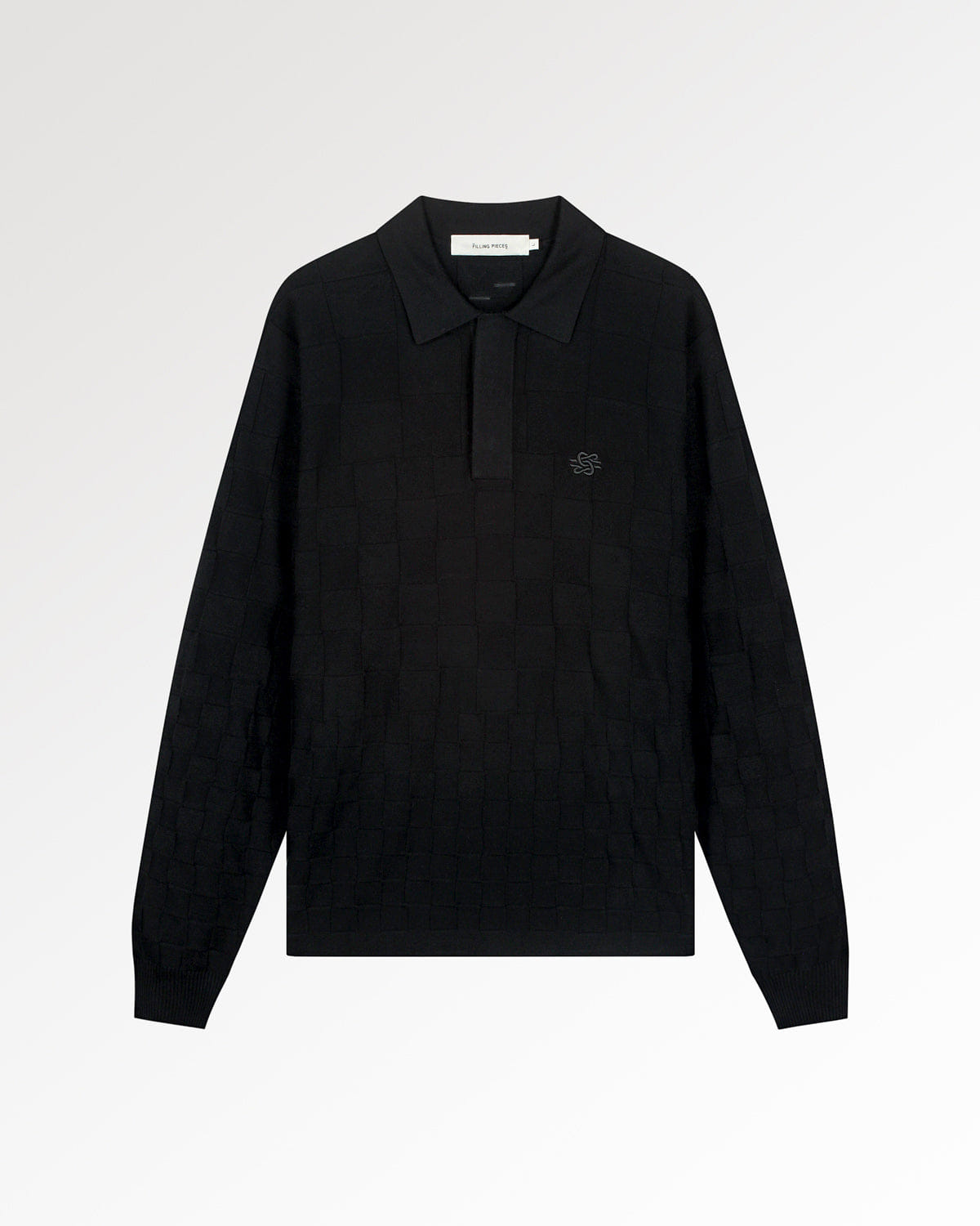 Trend Maven Knit Shirt Rugby Black