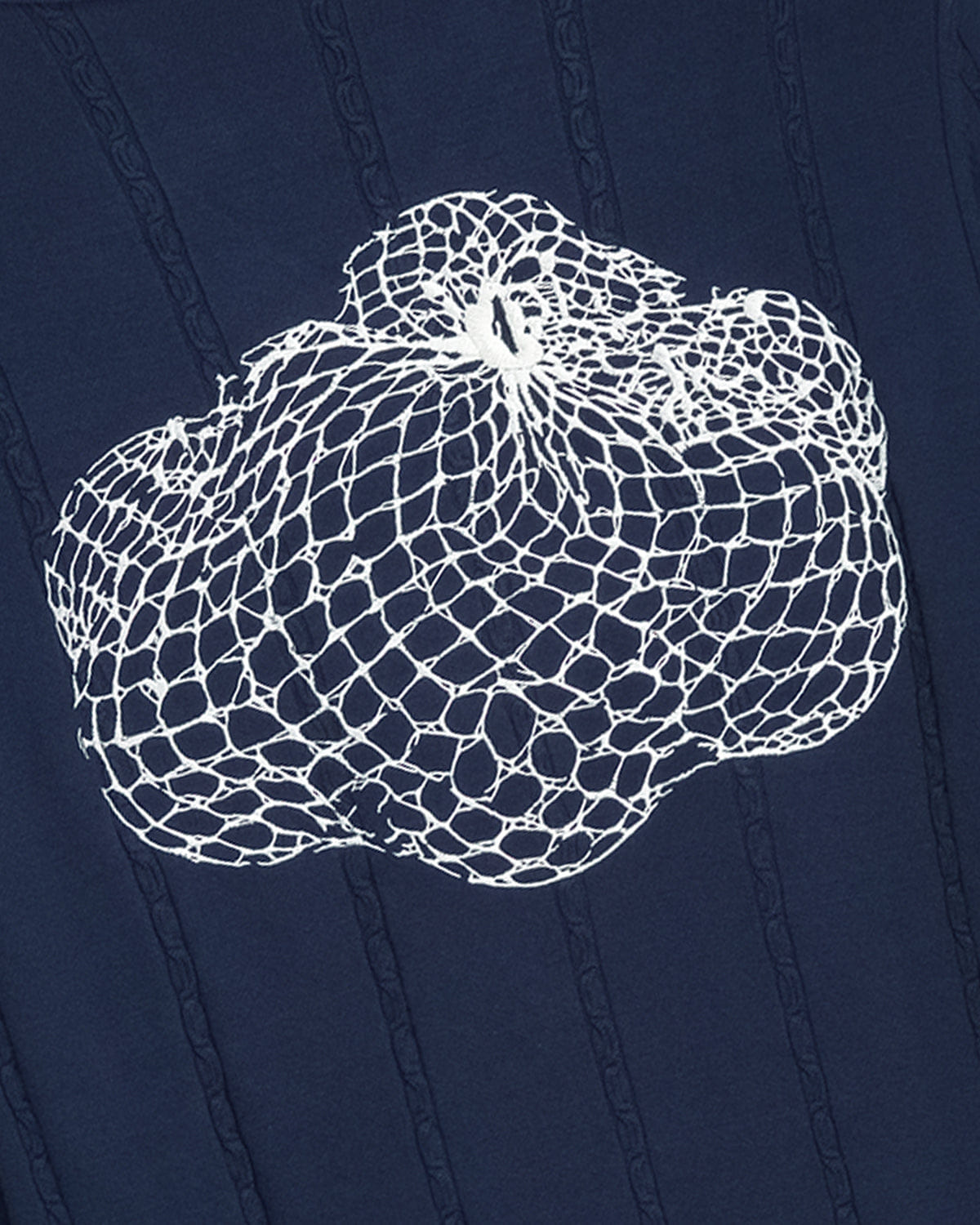 Trend Maven Knit Football Jersey Navy