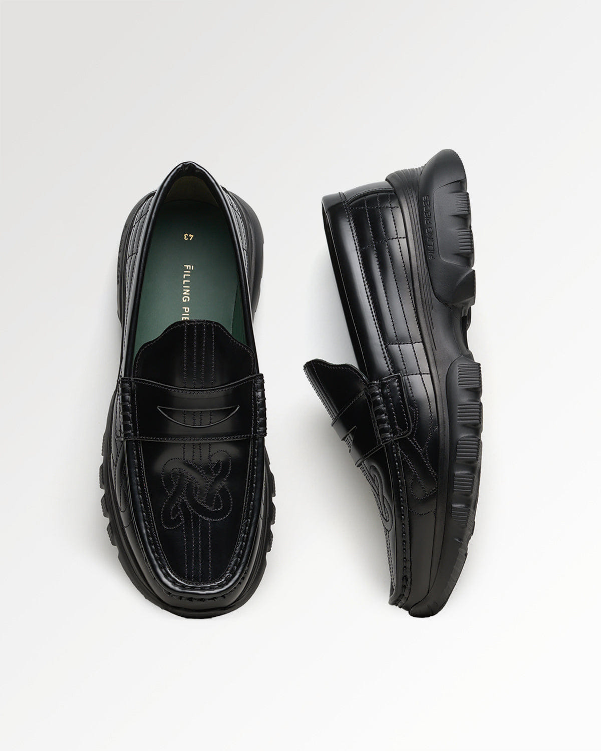 Entry Luxury Hybrid Loafer Quilted Black