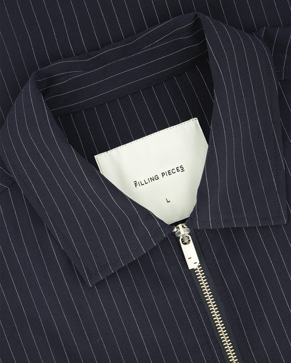Entry Luxury Coach Jacket Pinstripe Maritime Blue