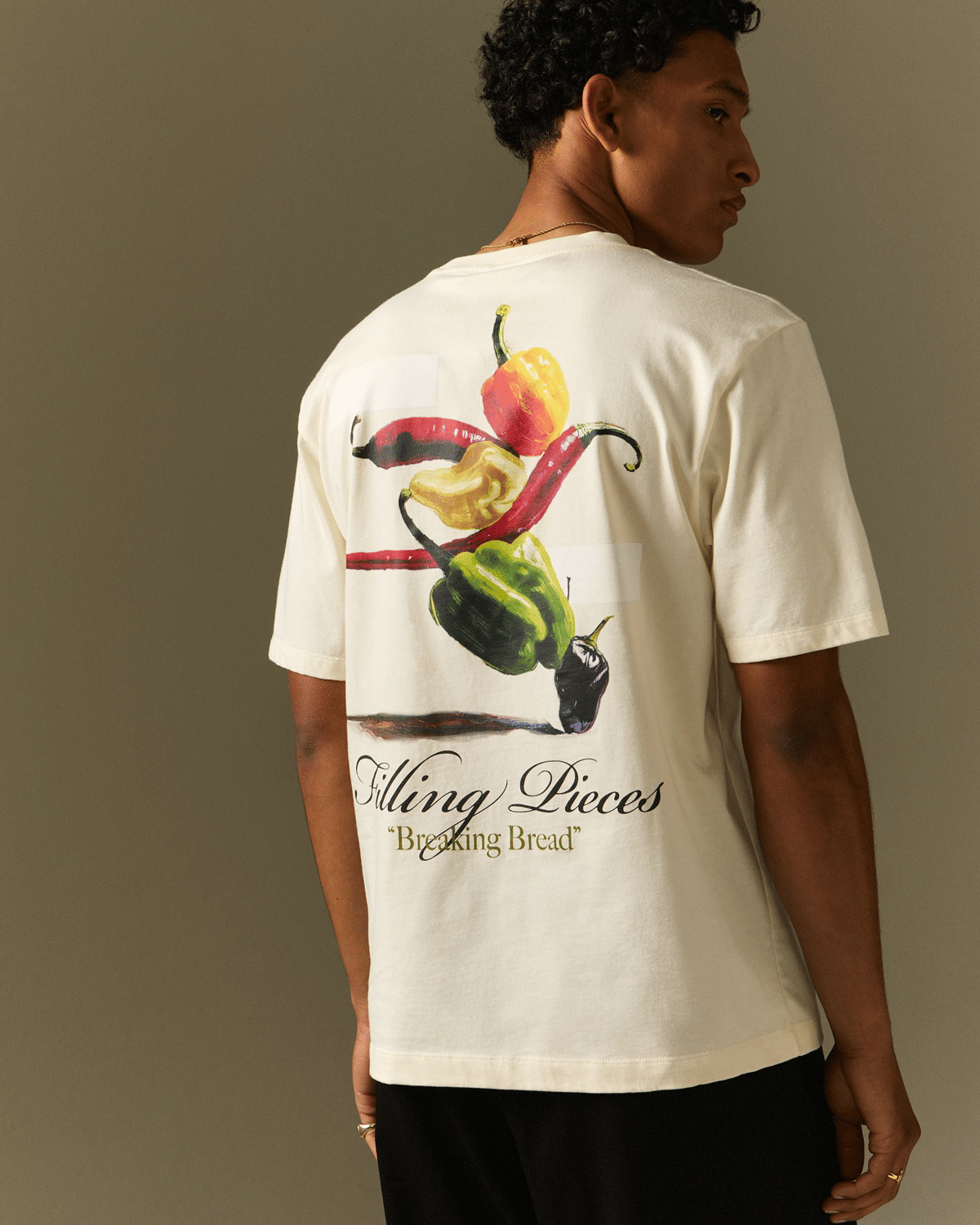 Trend Maven T-shirt Pepper Antique White