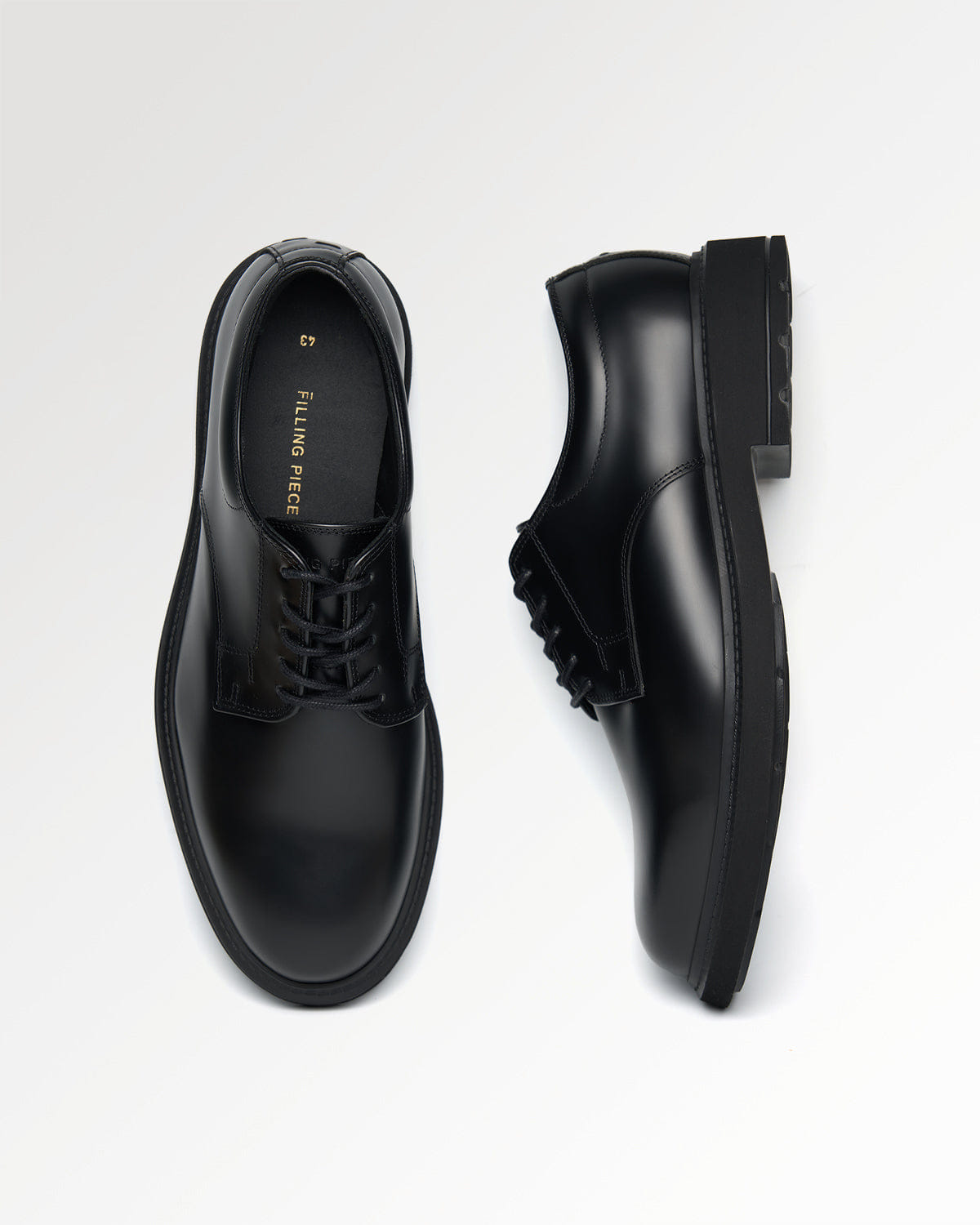 Visionary Clean Derby Polido Black