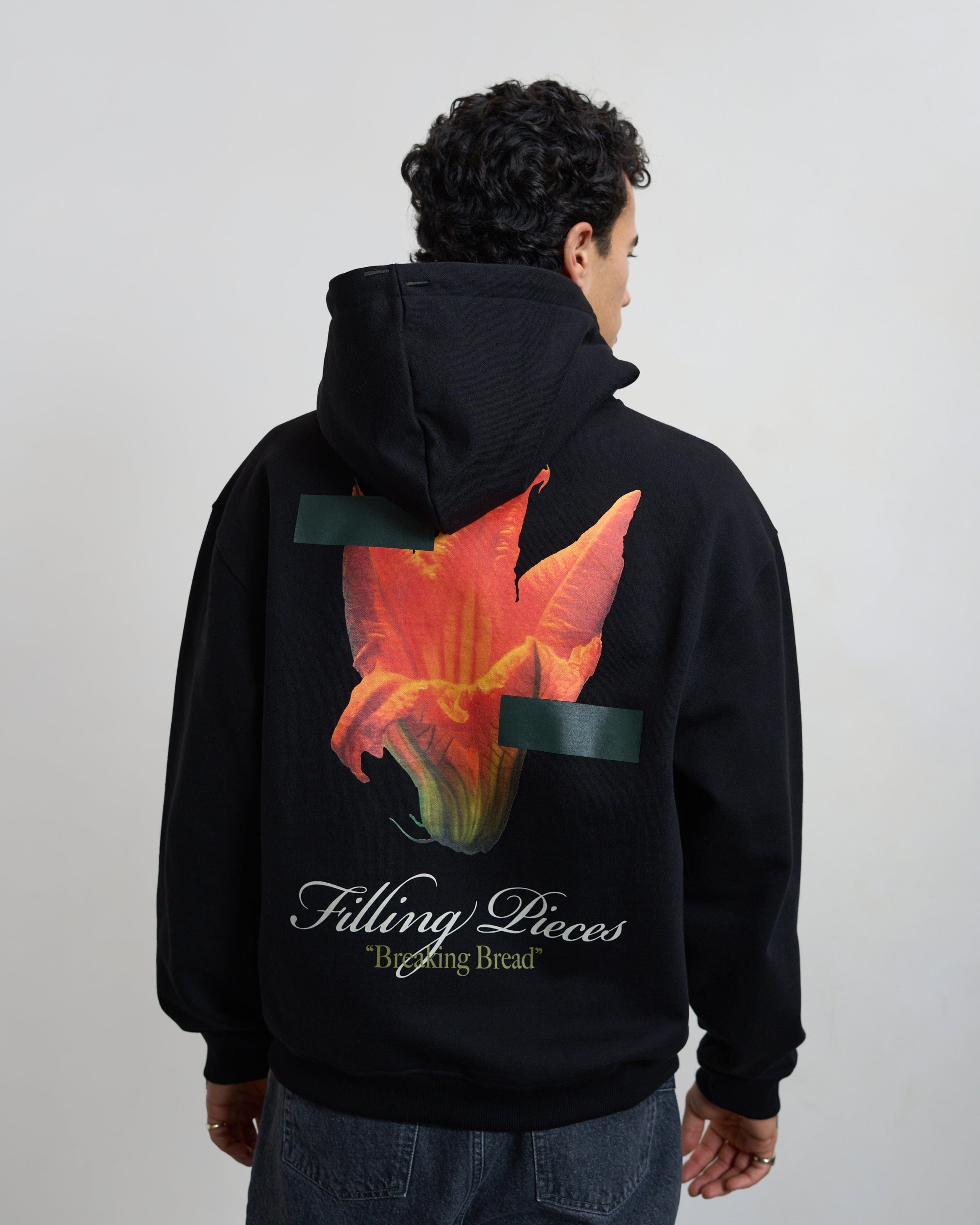 Trend Maven Zip Hoodie Zucchini Black