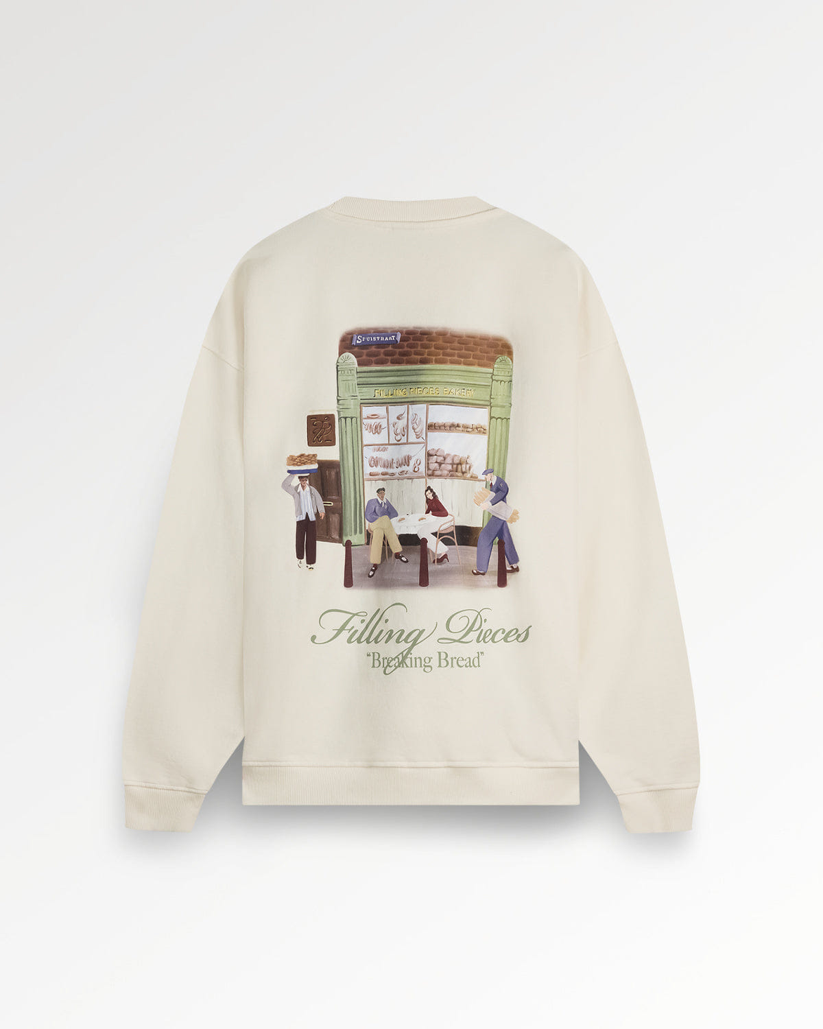 Trend Maven Sweatshirt Bakery Antique White