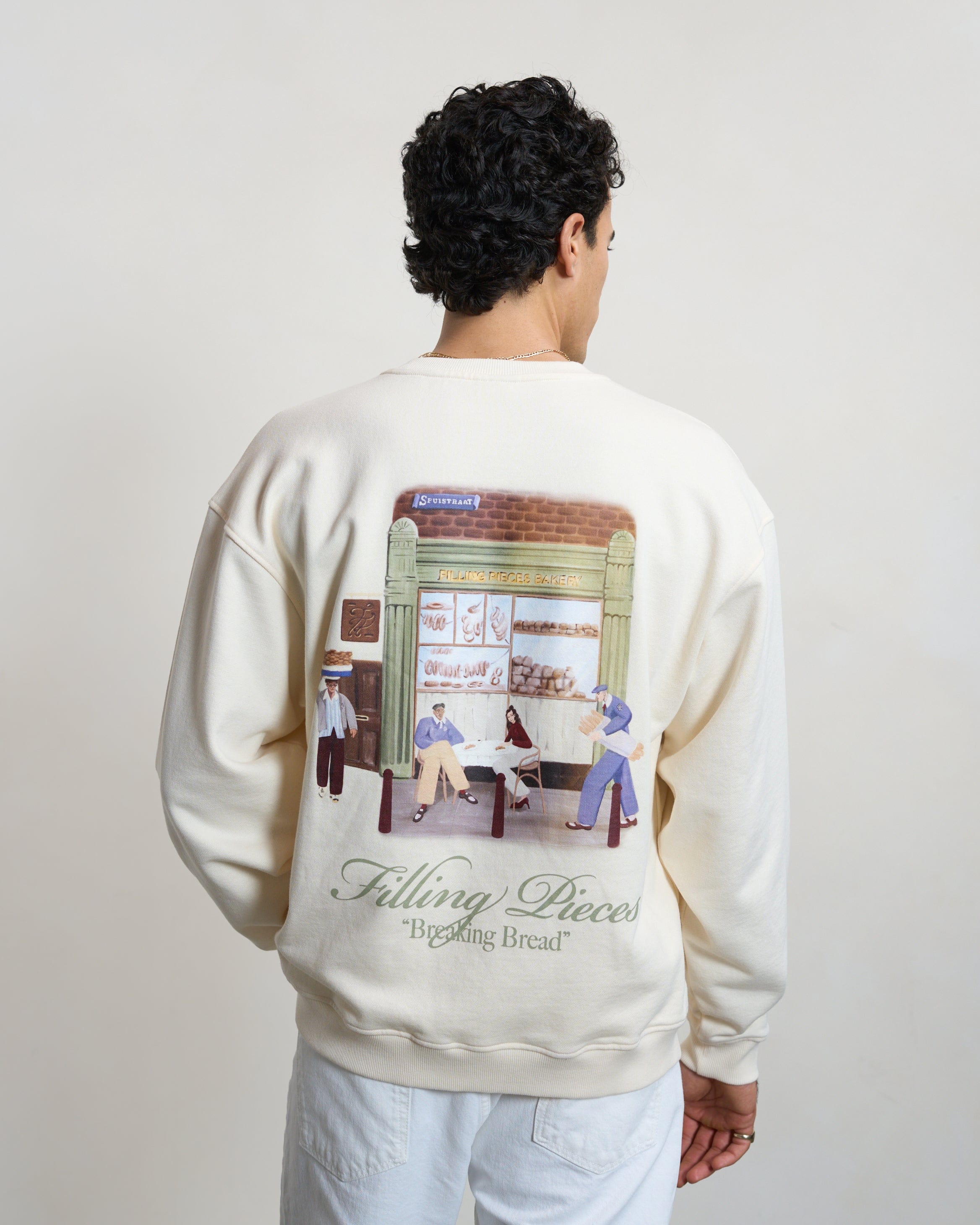 Trend Maven Sweatshirt Bakery Antique White
