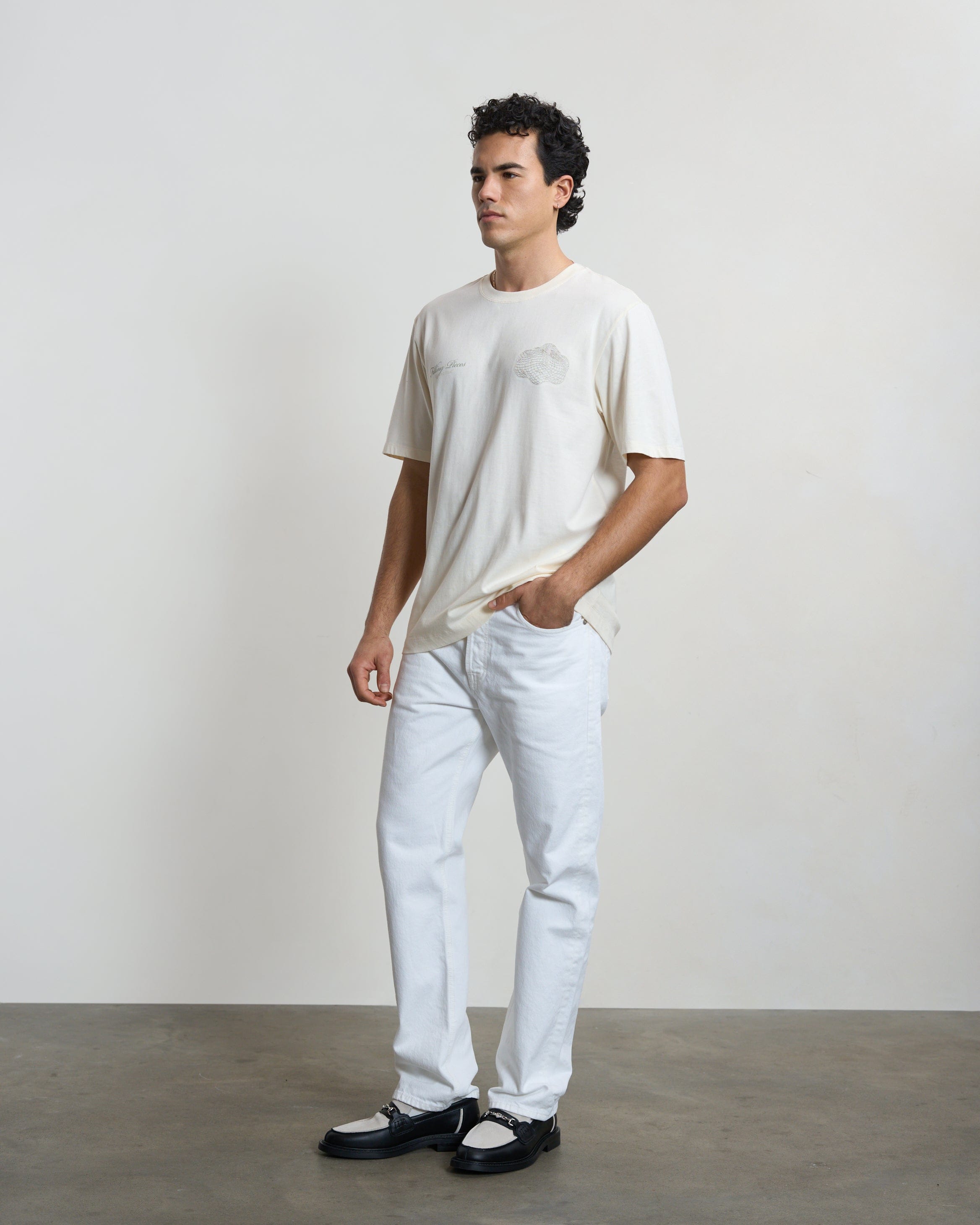 Trend Maven T-shirt Citrus Antique White