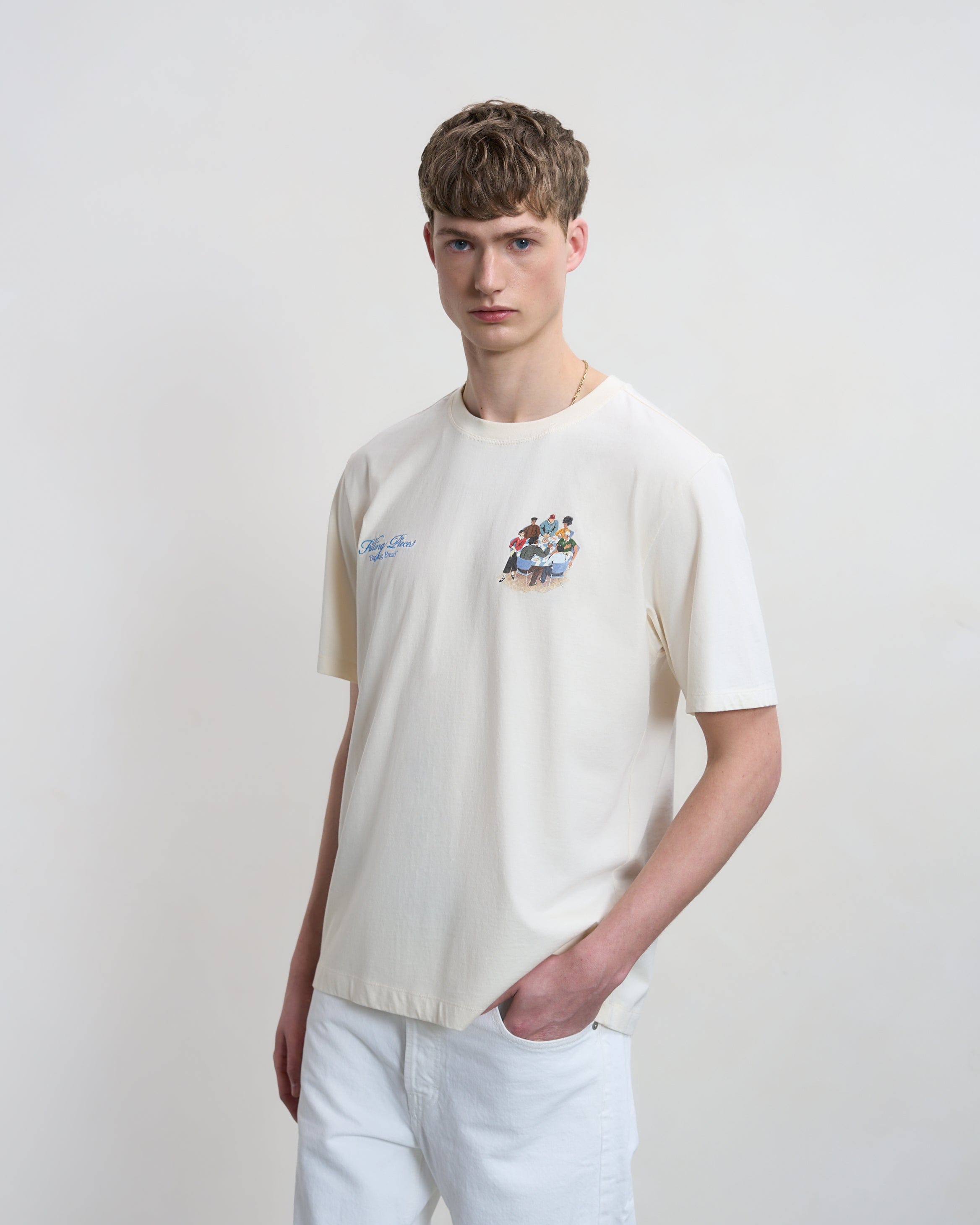 Trend Maven T-shirt Supper Antique White