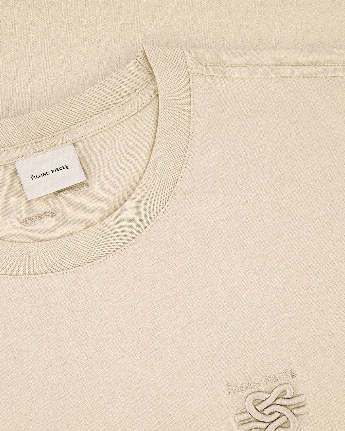 Conventional T-shirt Embroidered Knot Peyote