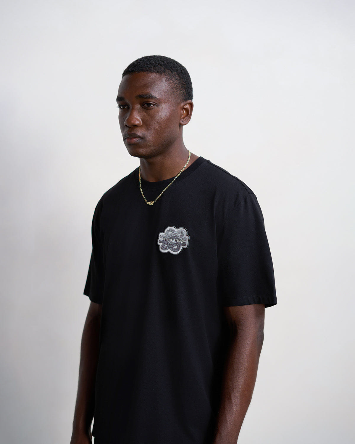 Conventional T-shirt Gowtu Tonal Black