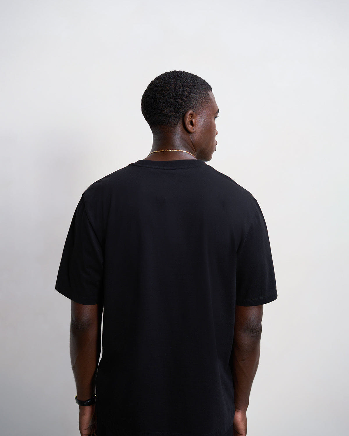 Conventional T-shirt Gowtu Tonal Black