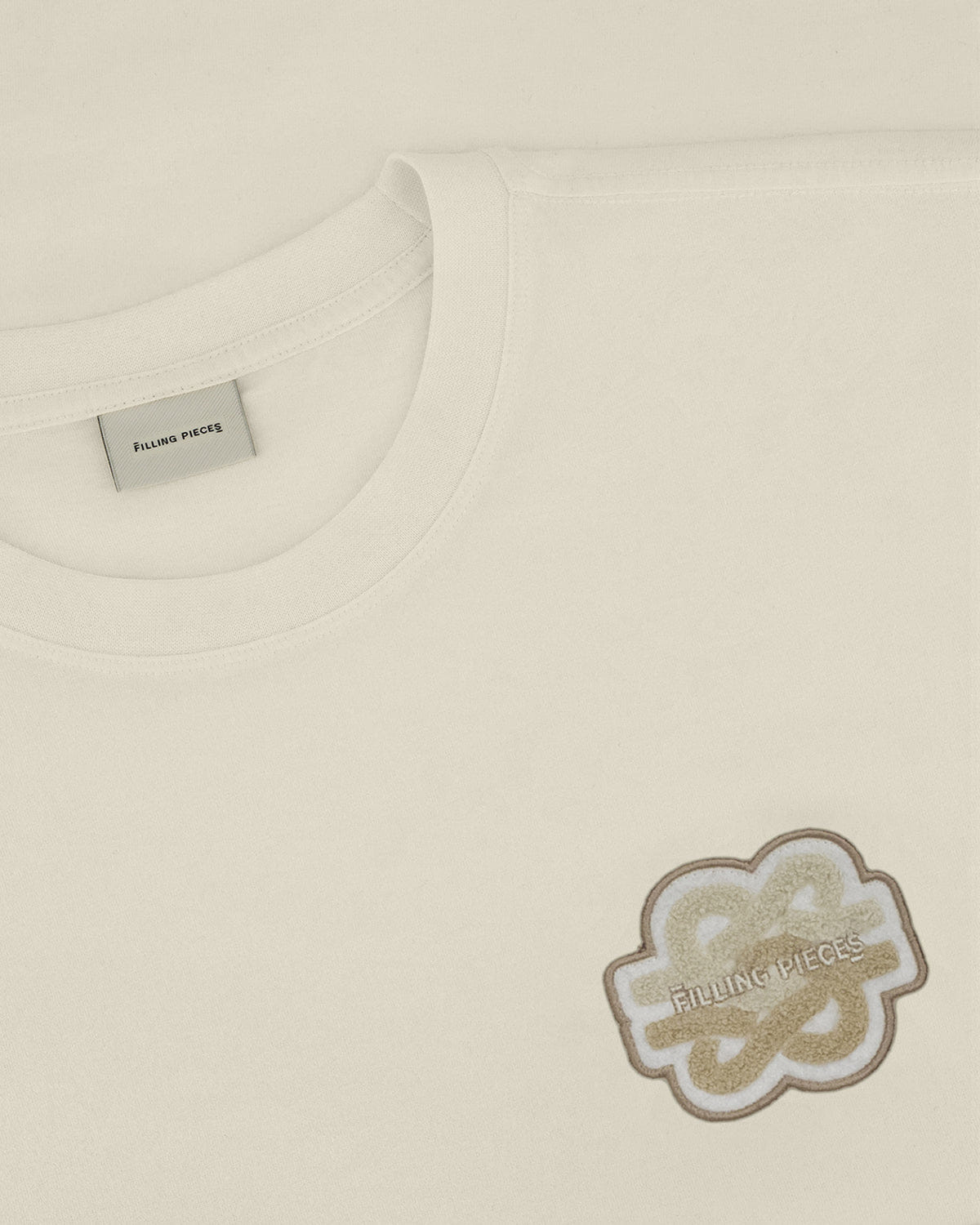 Conventional T-shirt Gowtu Tonal Antique White