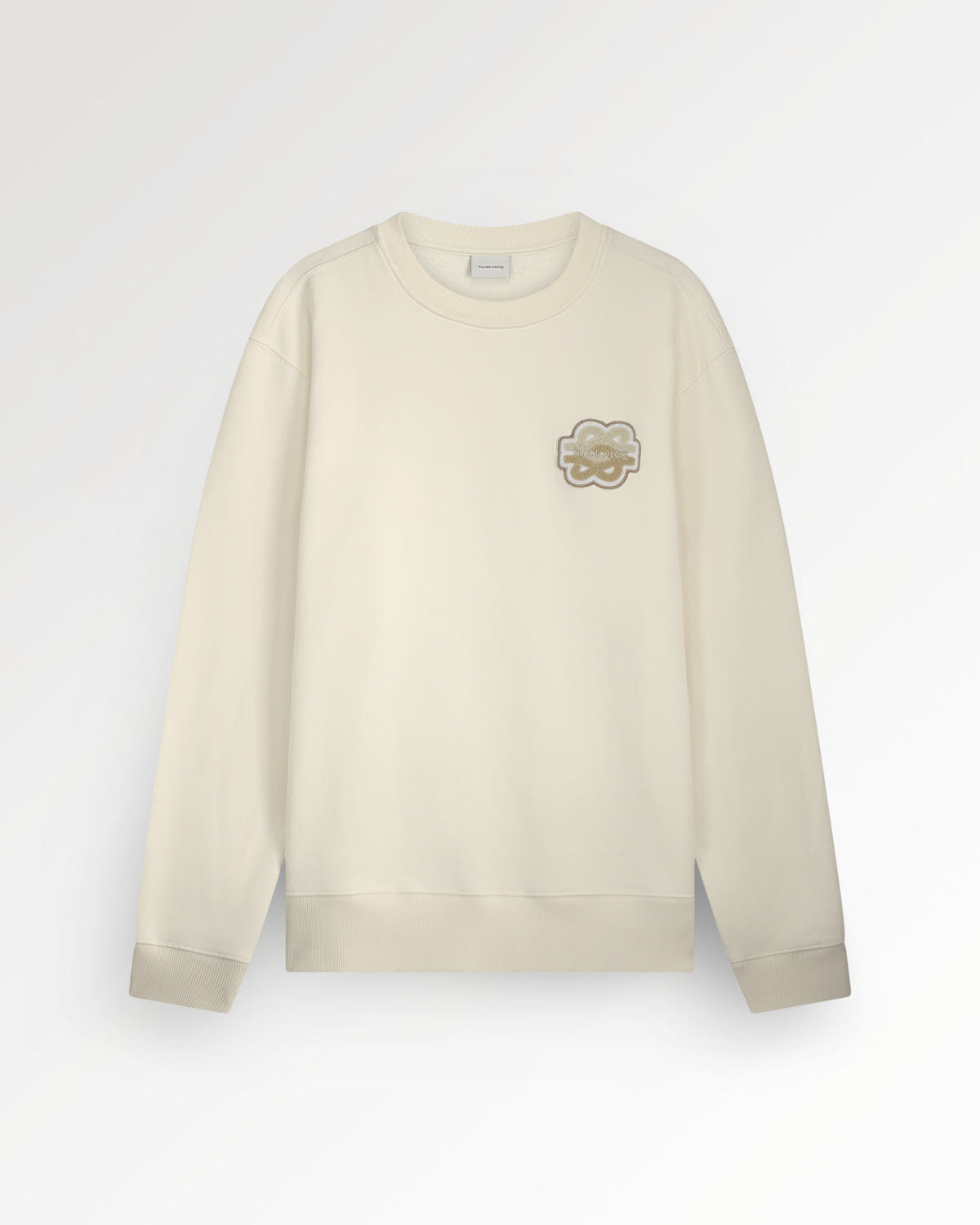 Conventional Sweatshirt Gowtu Tonal Antique White