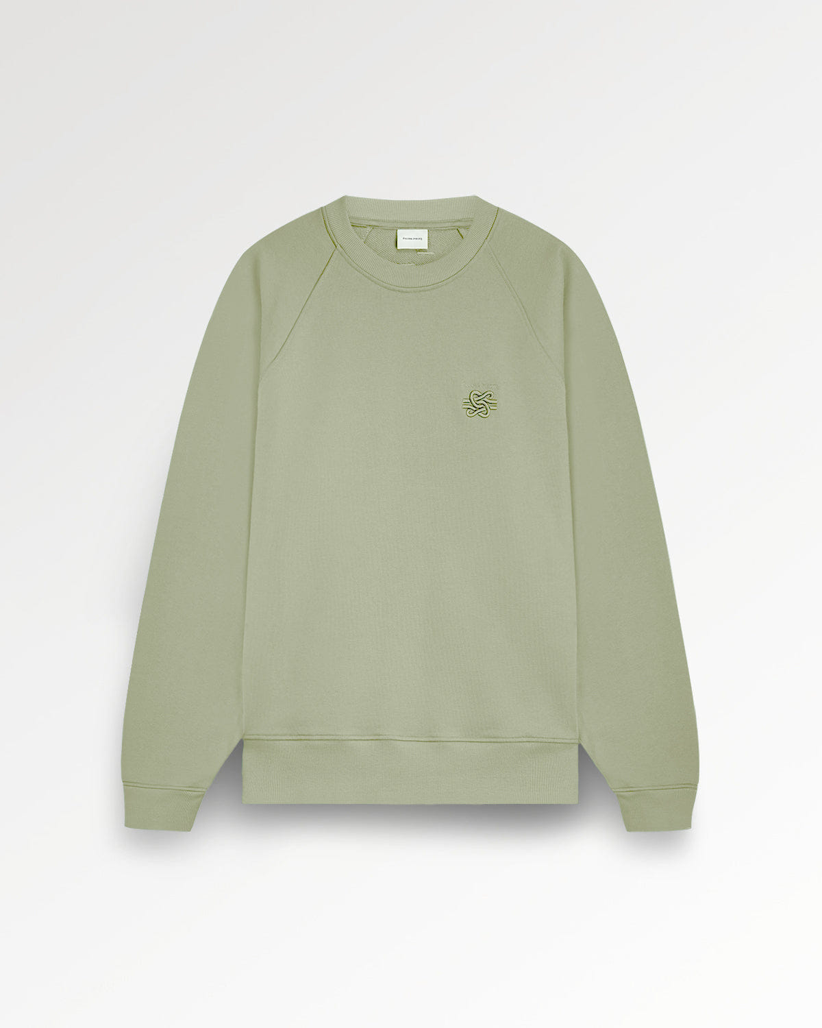 Conventional Sweatshirt Embroidered Knot Tea