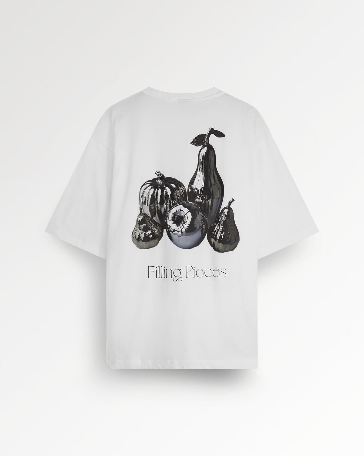 Trend Maven T-shirt Boxy Chrome Fruit White