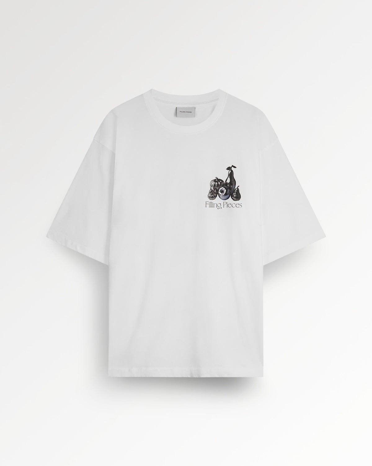 Trend Maven T-shirt Boxy Chrome Fruit White
