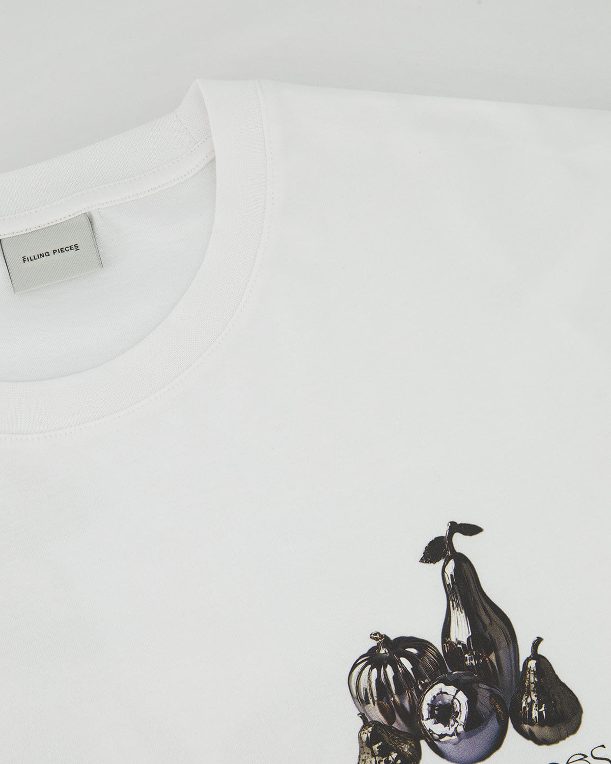 Trend Maven T-shirt Boxy Chrome Fruit White