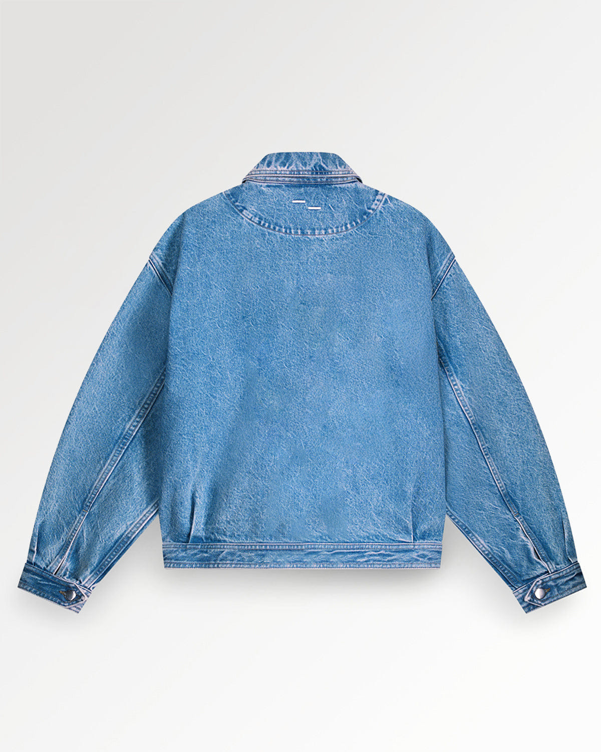 Trend Maven Denim Jacket Washed Indigo