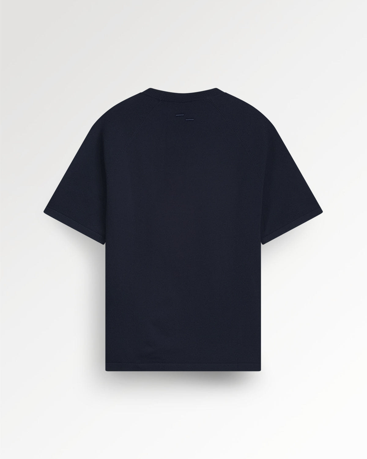 Conventional Knit T-shirt Raglan Navy