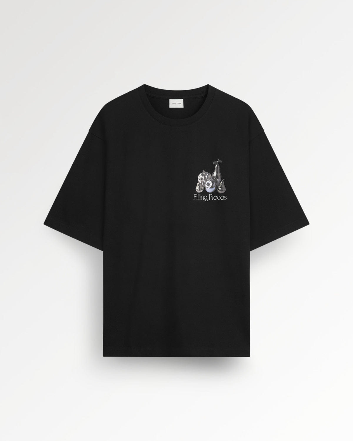 Trend Maven T-shirt Boxy Chrome Fruit Black