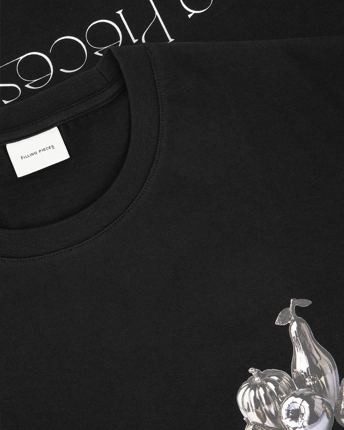 Trend Maven T-shirt Boxy Chrome Fruit Black
