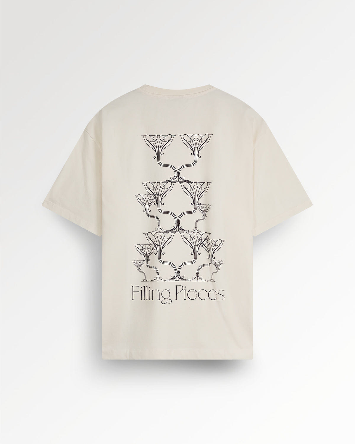 Trend Maven T-shirt Champagne Antique White