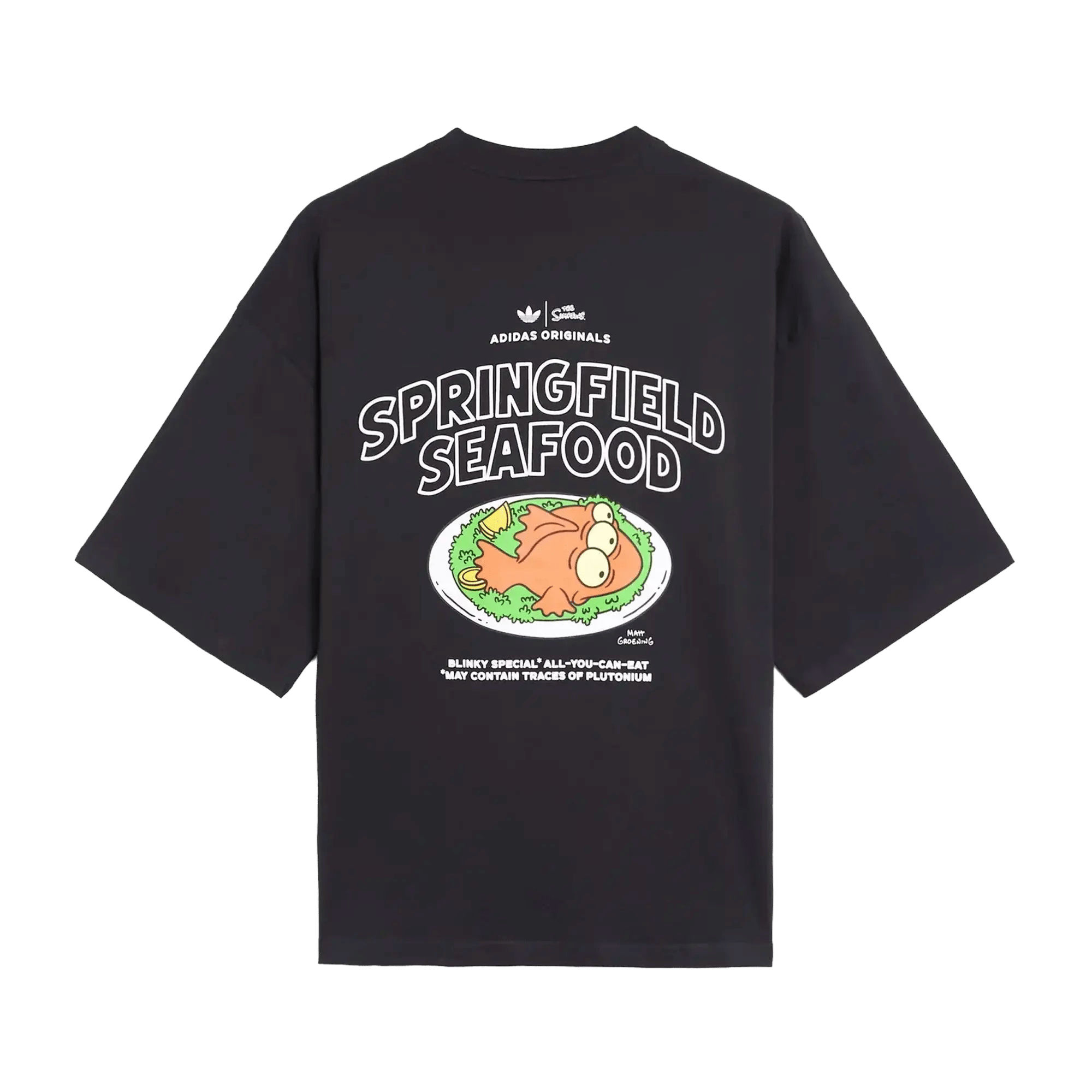 Adidas x The Simpsons GFX Tee Black