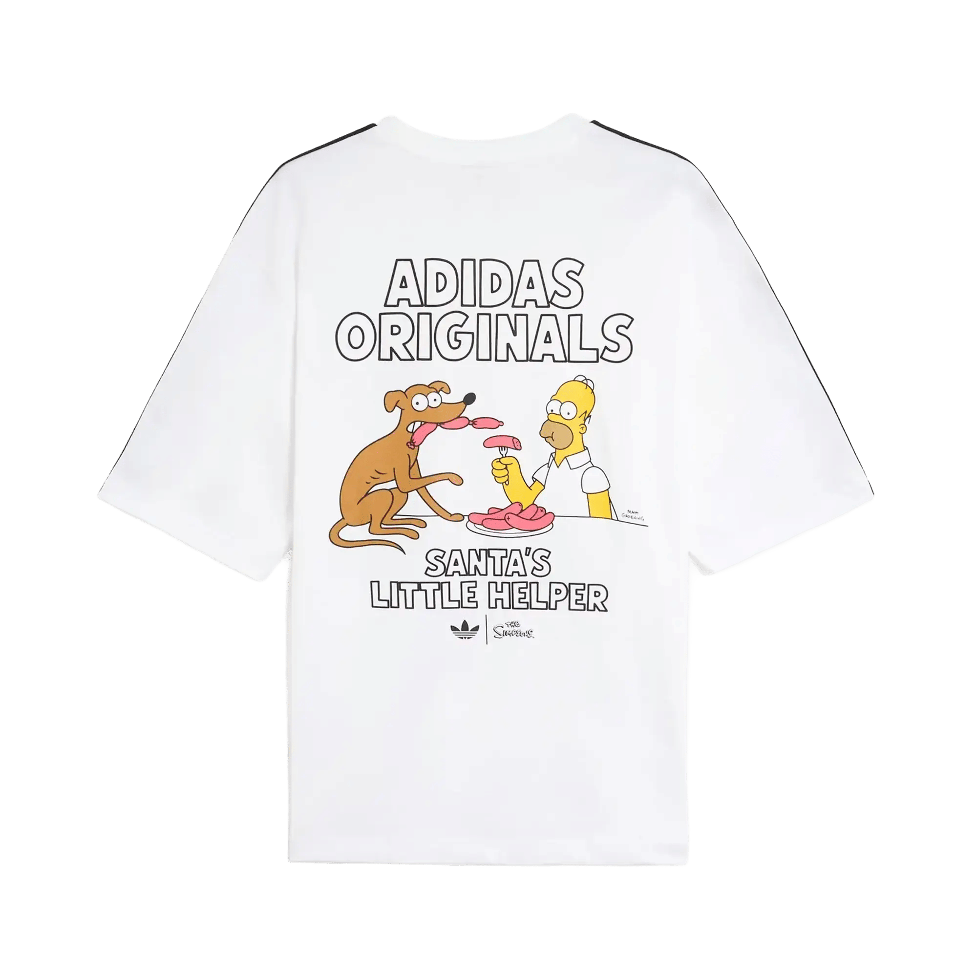 Adidas x The Simpsons GFX Tee White
