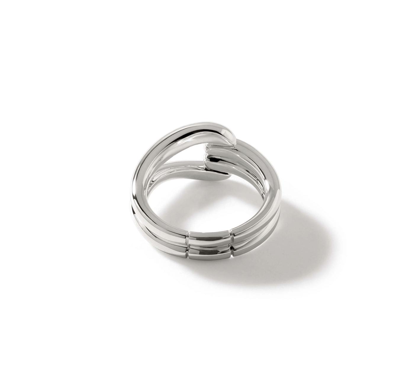 John Hardy Surf Sterling Silver Link Ring