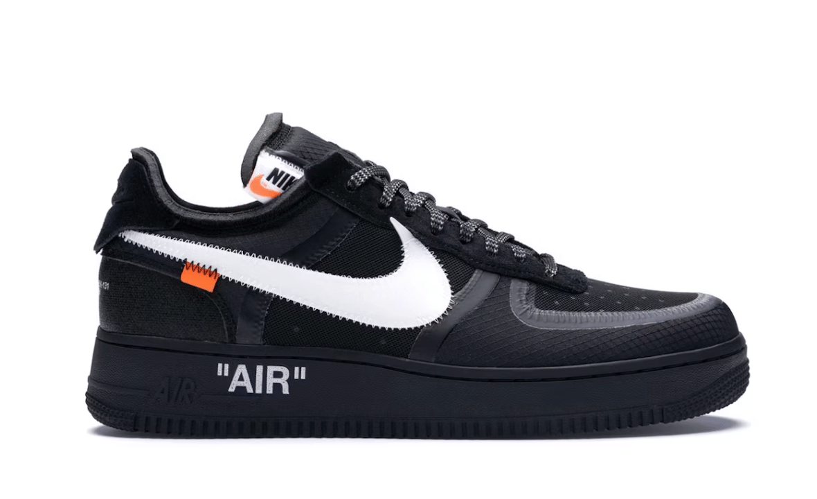 Air Jordan Nike Air Force 1 Low Off-White Black White
