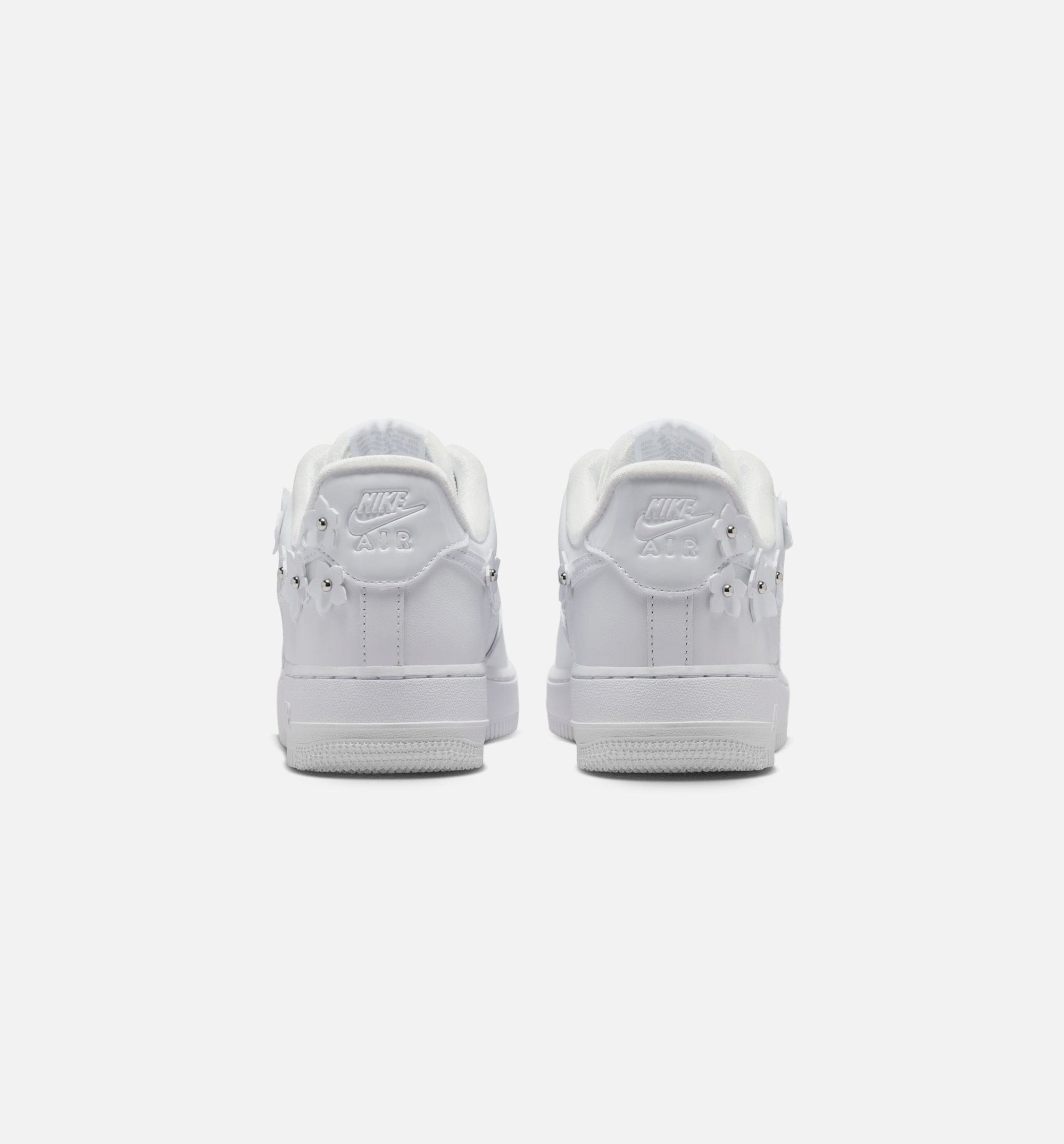 Nike Air Force 1'07 Florette Womens Lifestyle Shoe - White/Wolf Grey/Metallic Silver/White