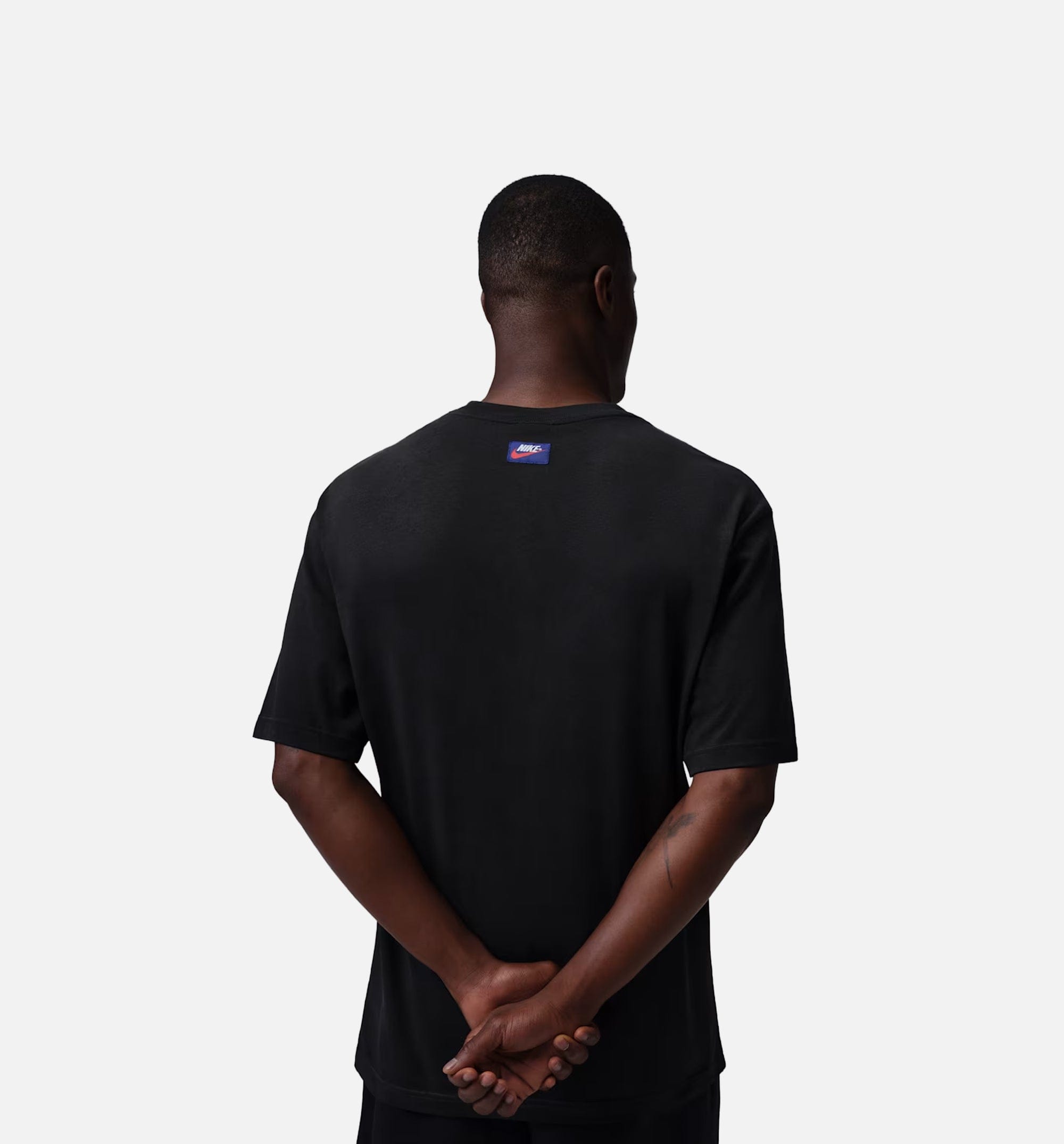 Air Jordan Flight Essentials Pocket Mens Short Sleeve Shirt - Black/University Red