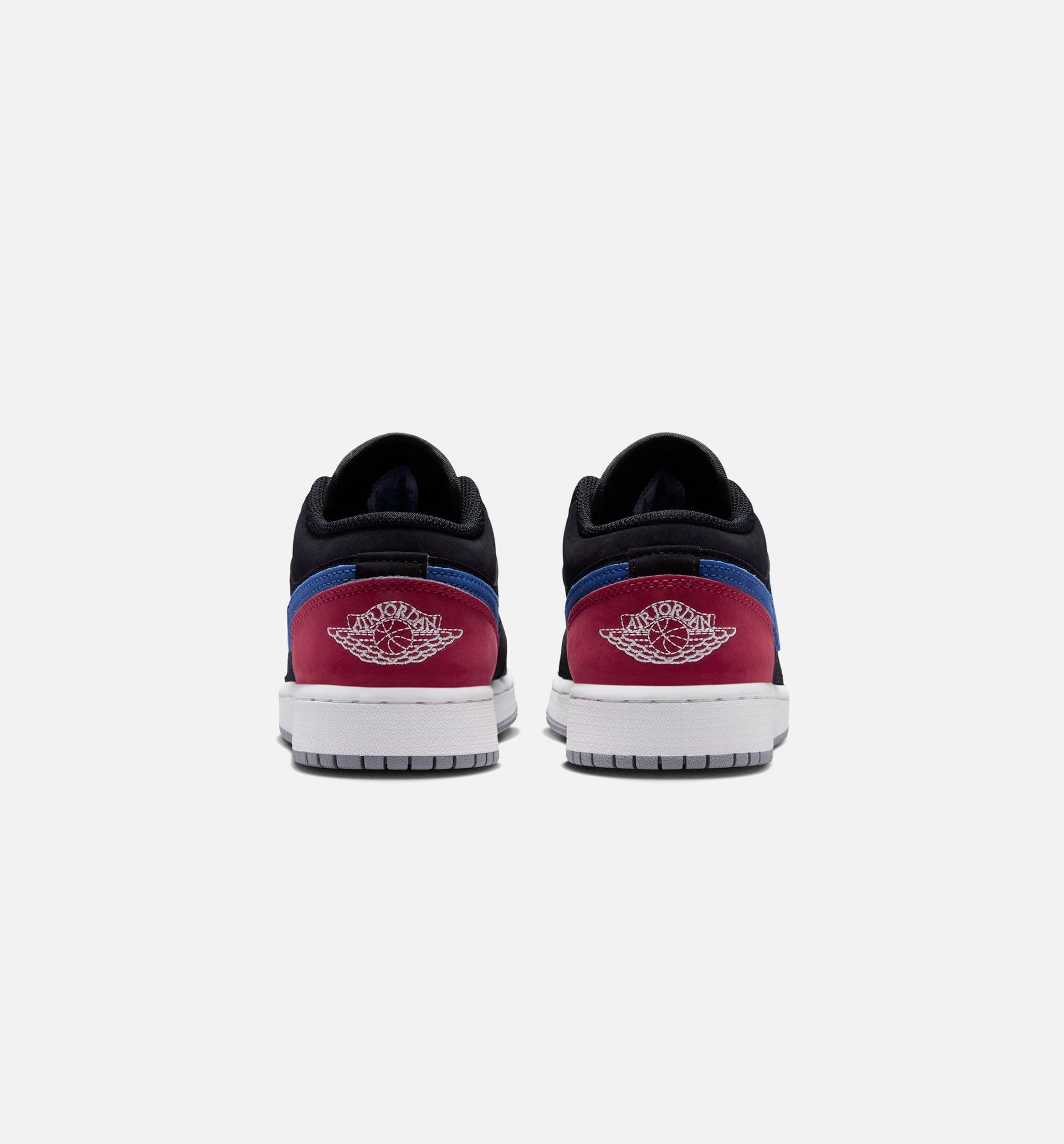 Air Jordan 1 Low Grade School Lifestyle Shoe - Black/Summit White/True Blue/Varsity Red