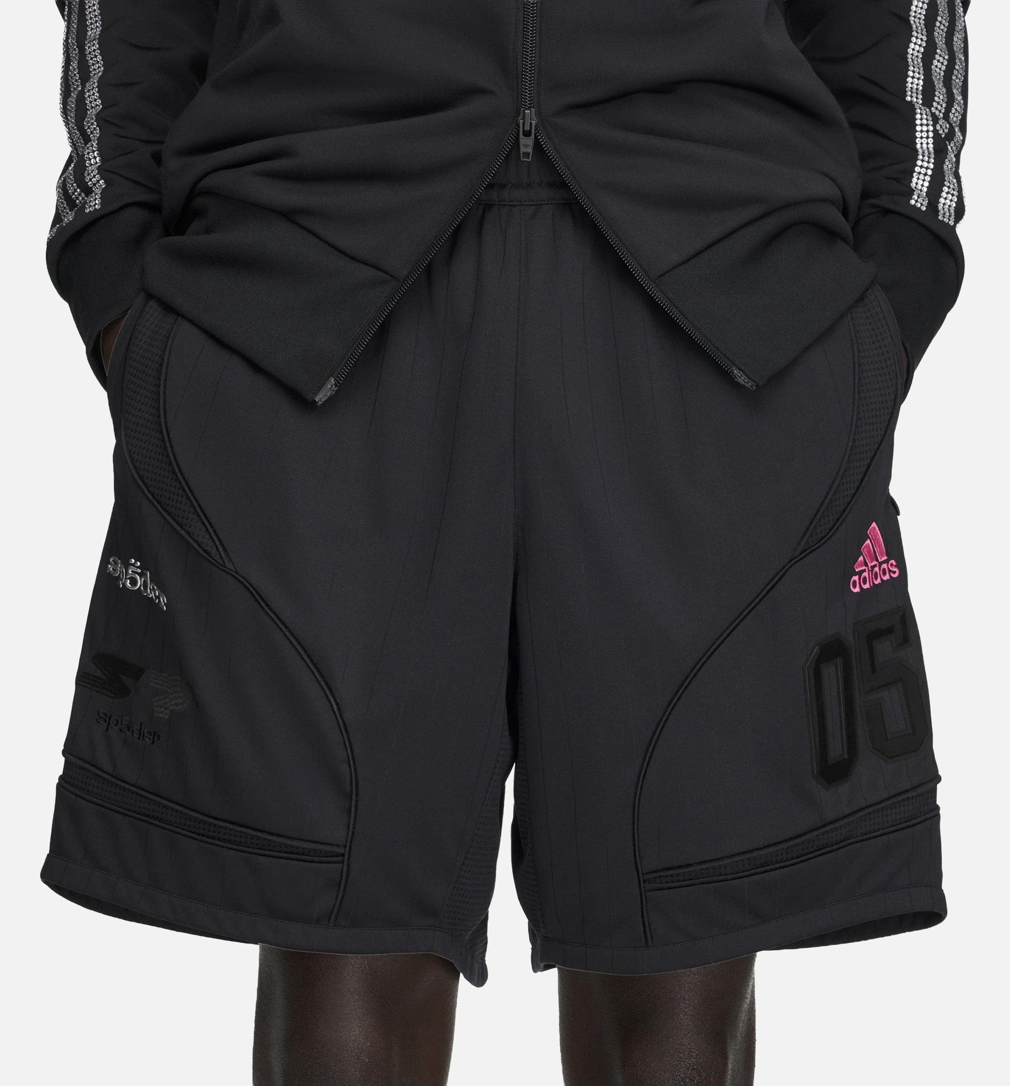 adidas Sp5der Mens Shorts - Black