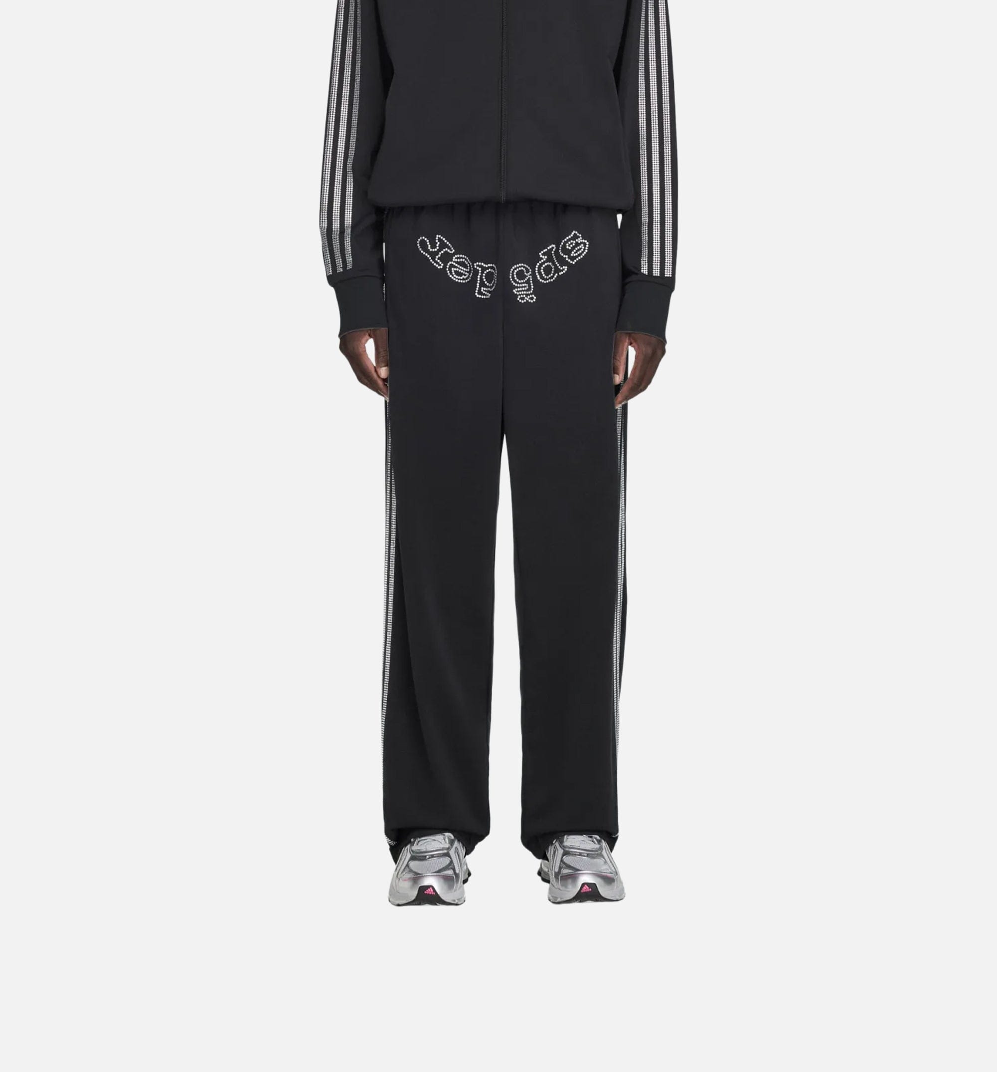 adidas Sp5der Rhinestone Track Mens Pants - Black