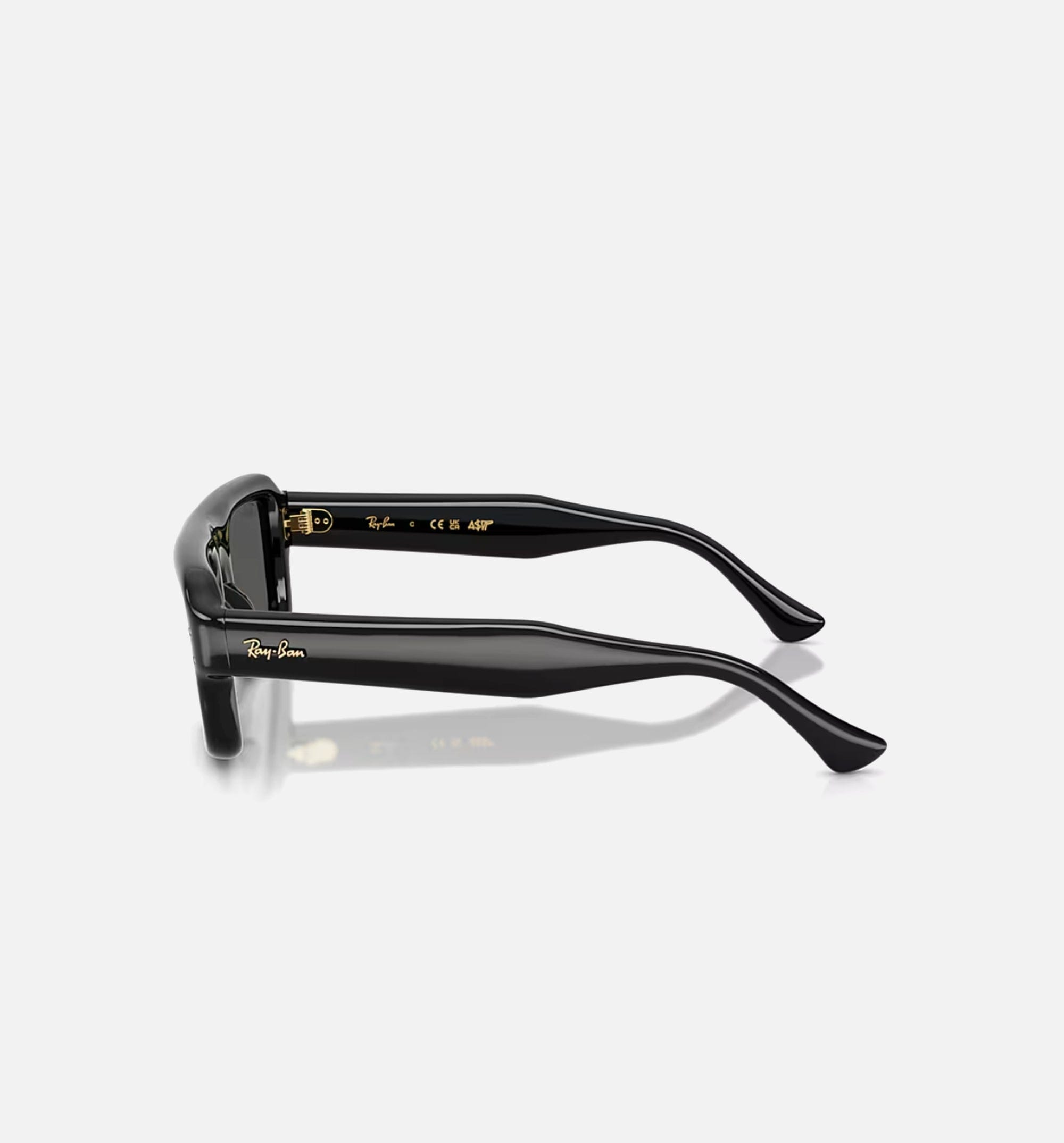 RAYBAN A$AP Rocky x Flacko Puffer Mens Sunglasses - Polished Black/Ultra Black