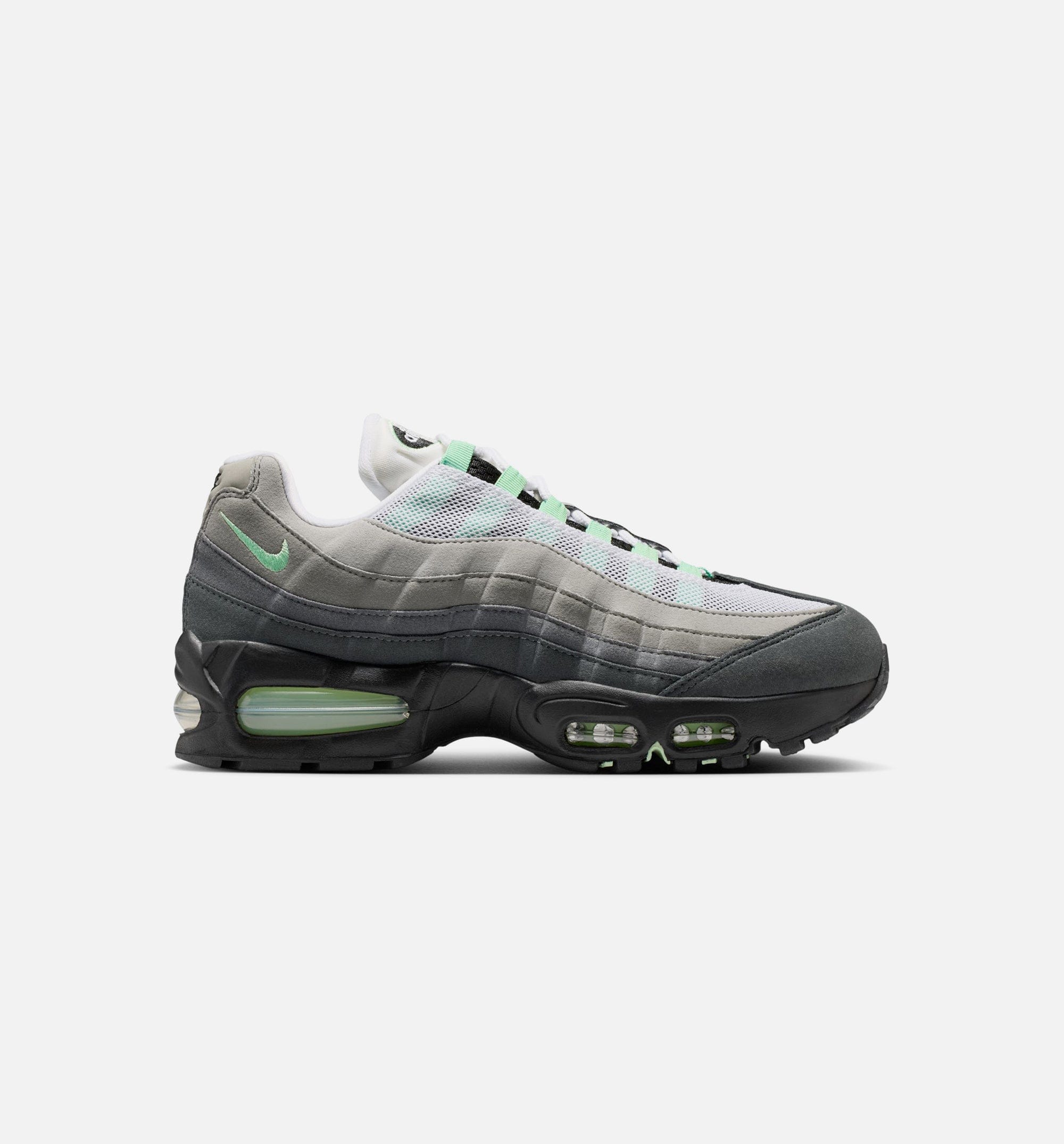 Nike Air Max 95 Big Bubble Fresh Mint Womens Running Shoe - Black/Fresh Mint/White/Medium Grey