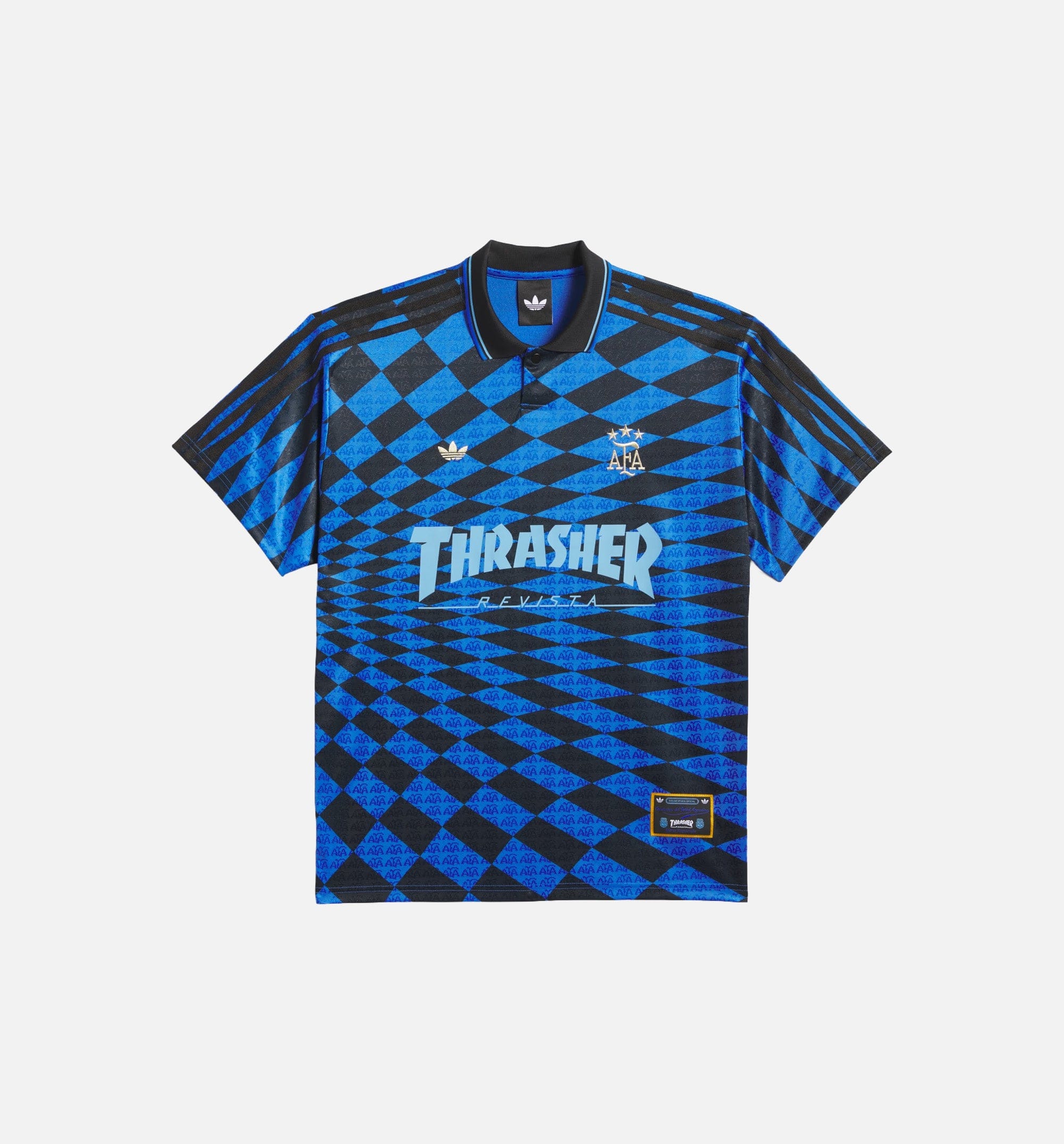 adidas Argentina x Thrasher Mens Jersey - Blue/Black