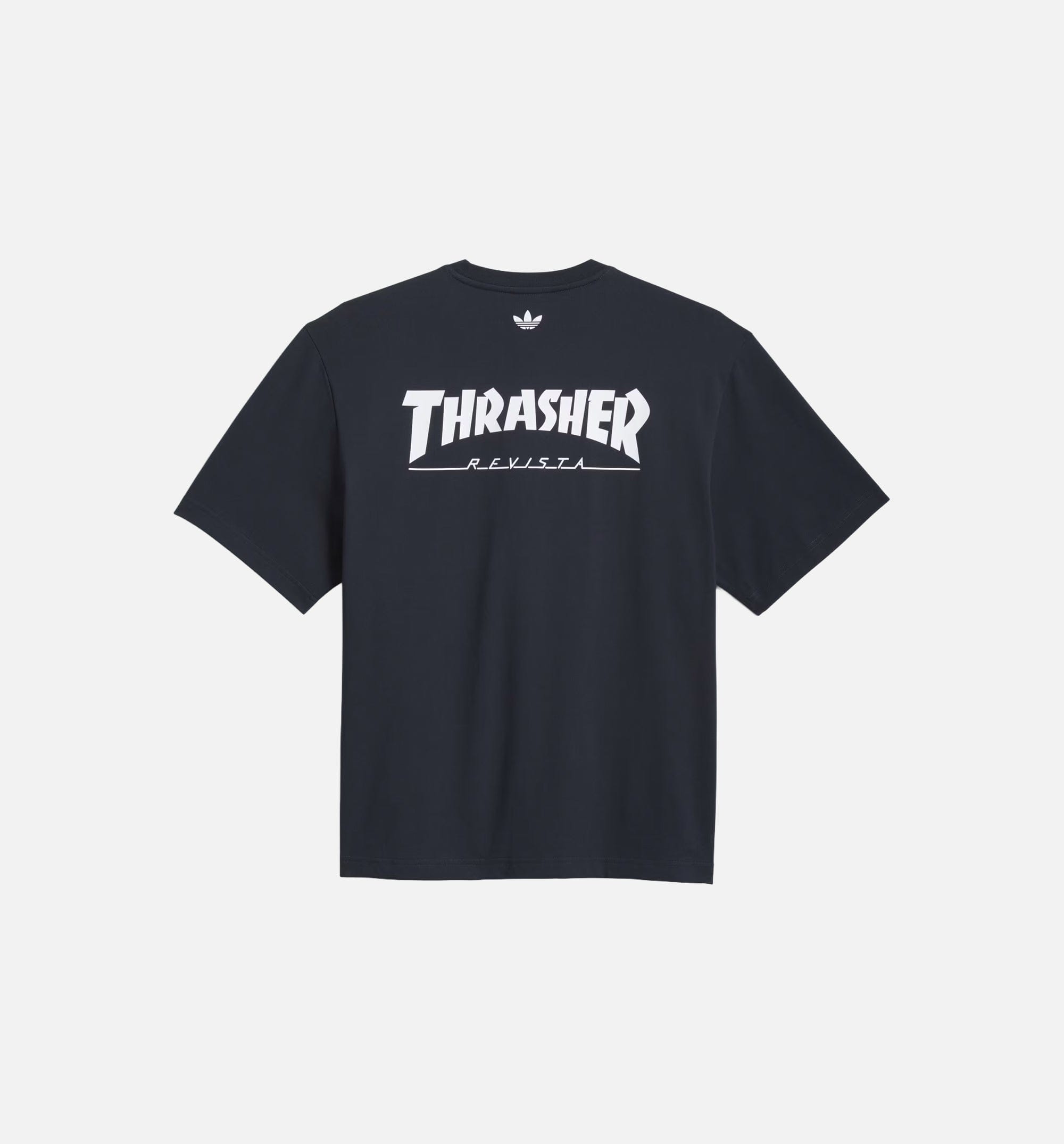 adidas Thrasher X AFA Mens Short Sleeve Shirt - Navy/White