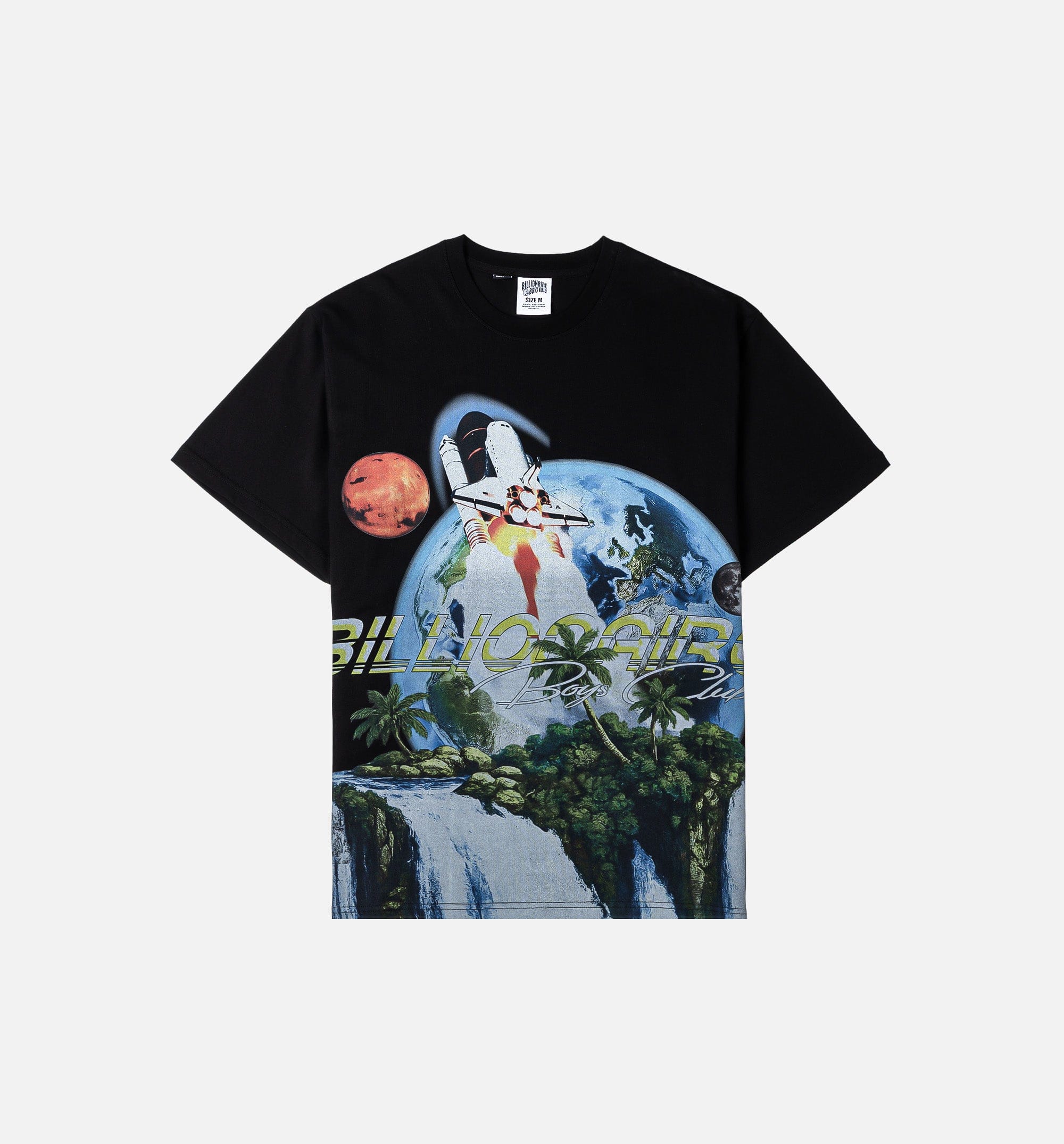 Billionaire Boys Club Waterfall Mens Short Sleeve Shirt - Black