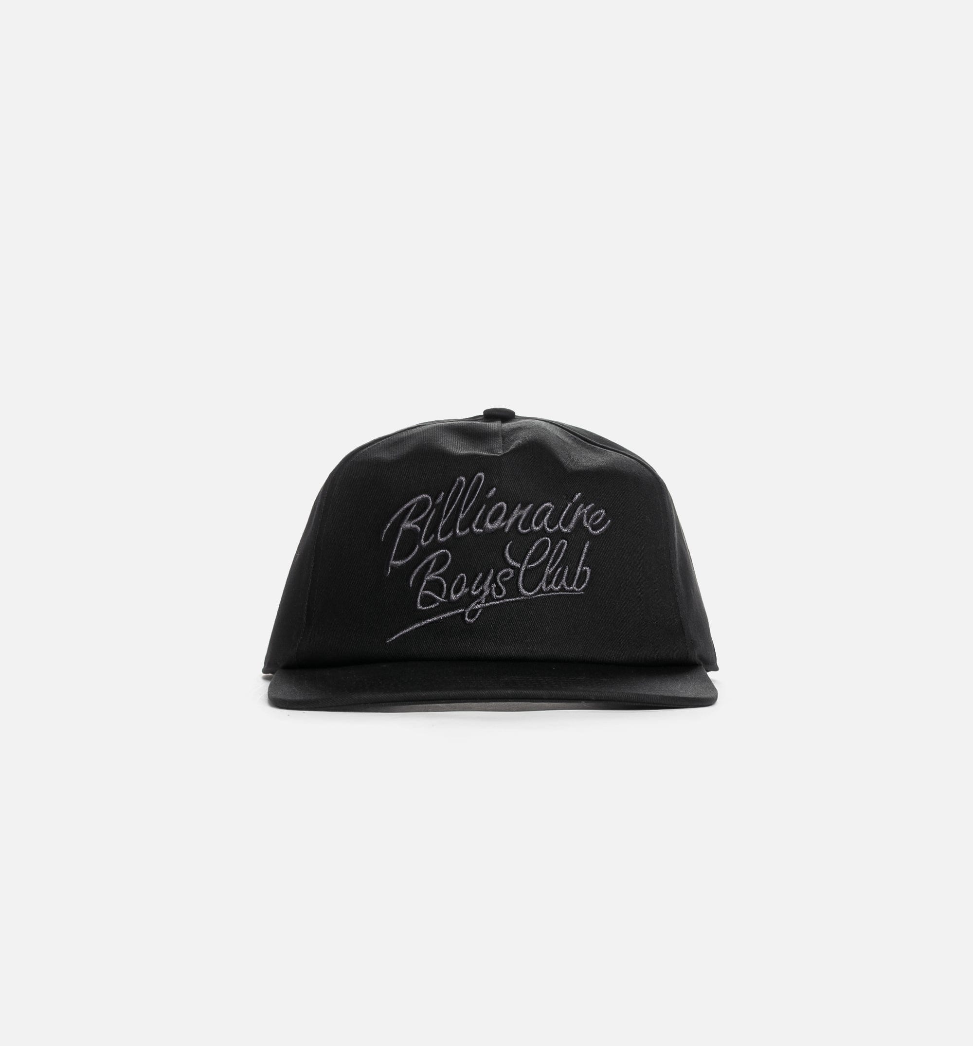 Billionaire Boys Club Script Snapback Mens Hat - Black