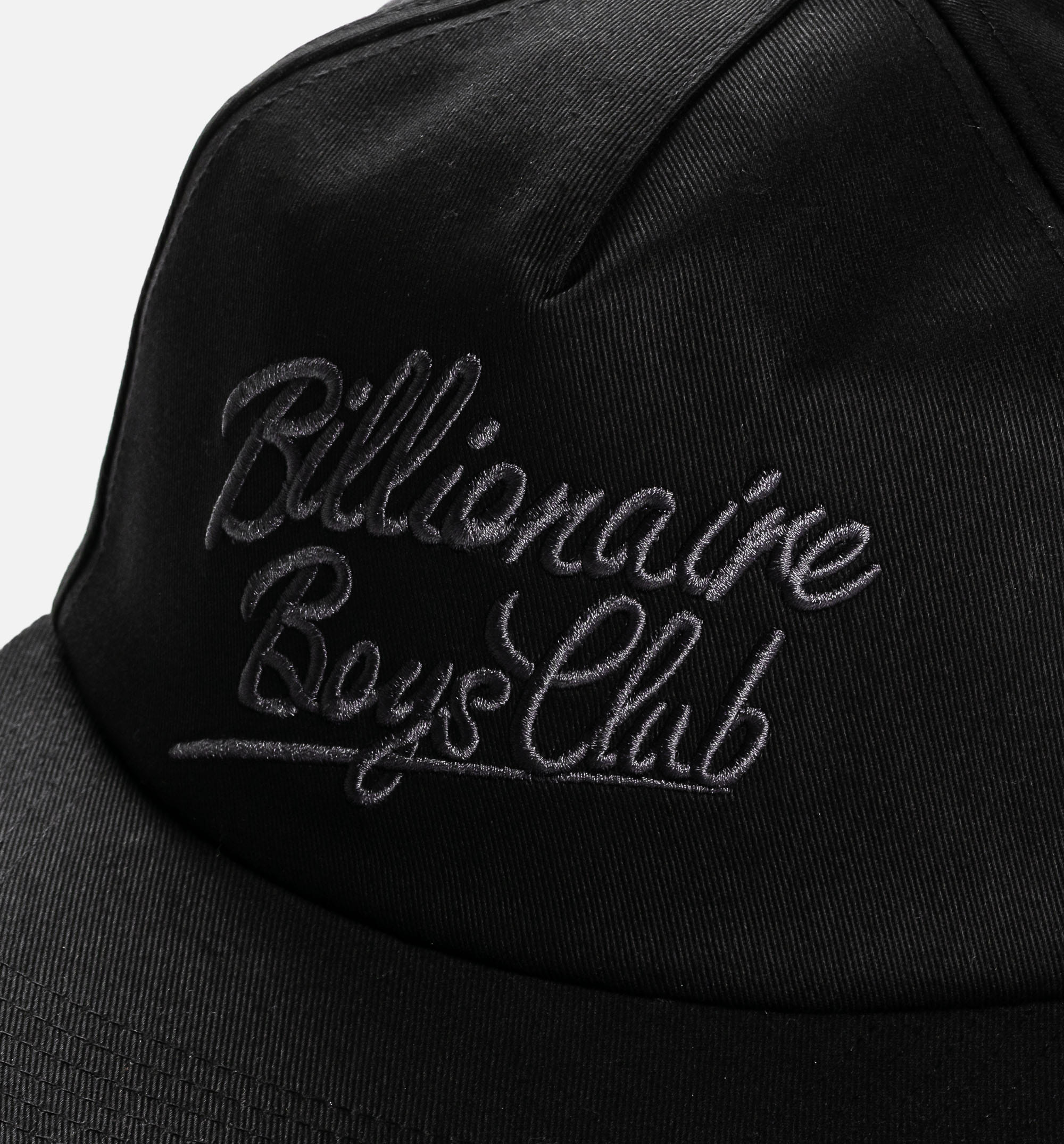 Billionaire Boys Club Script Snapback Mens Hat - Black