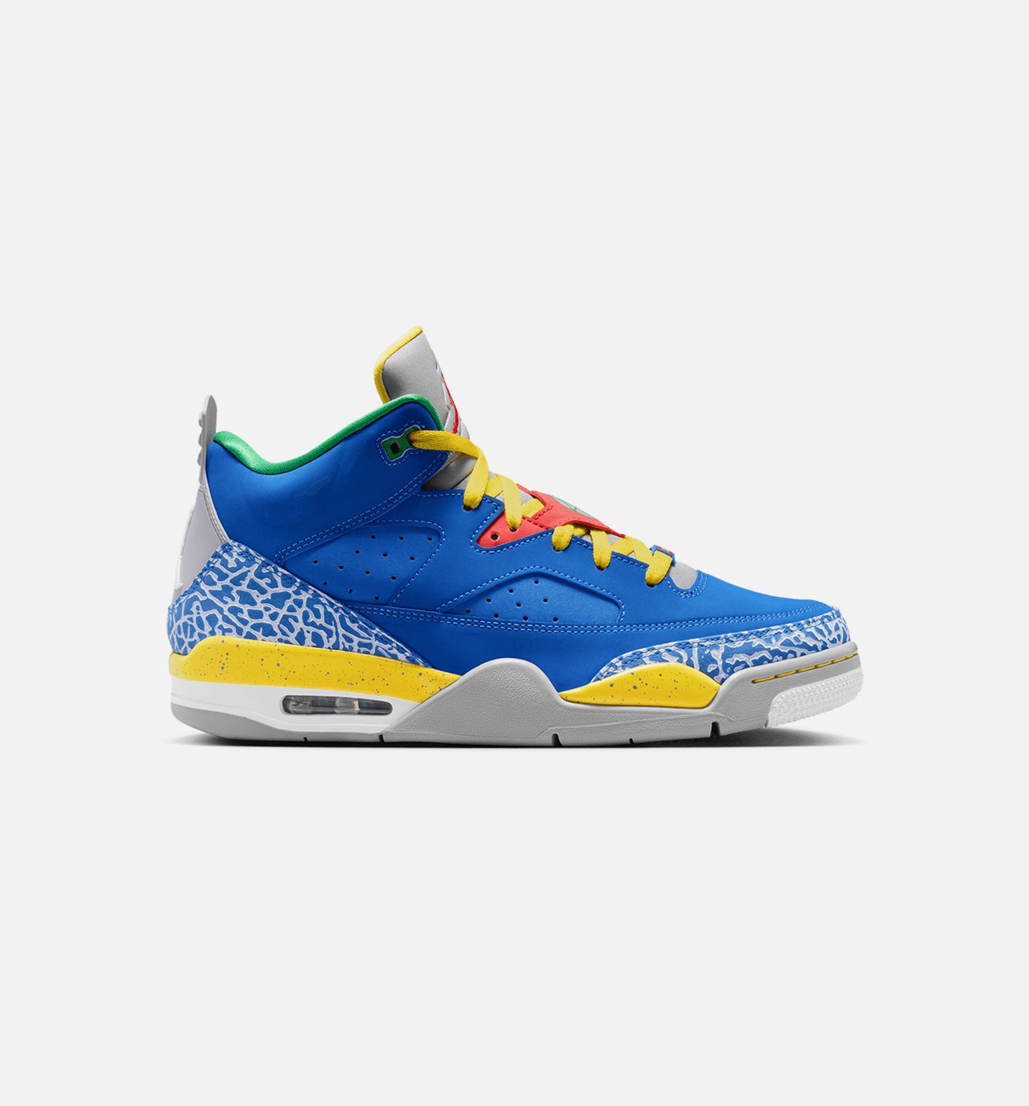 Air Jordan Son Of Mars Low Do The Right Thing Mens Lifestyle Shoe - Game Royal/Tour Yellow/Cement Grey/White