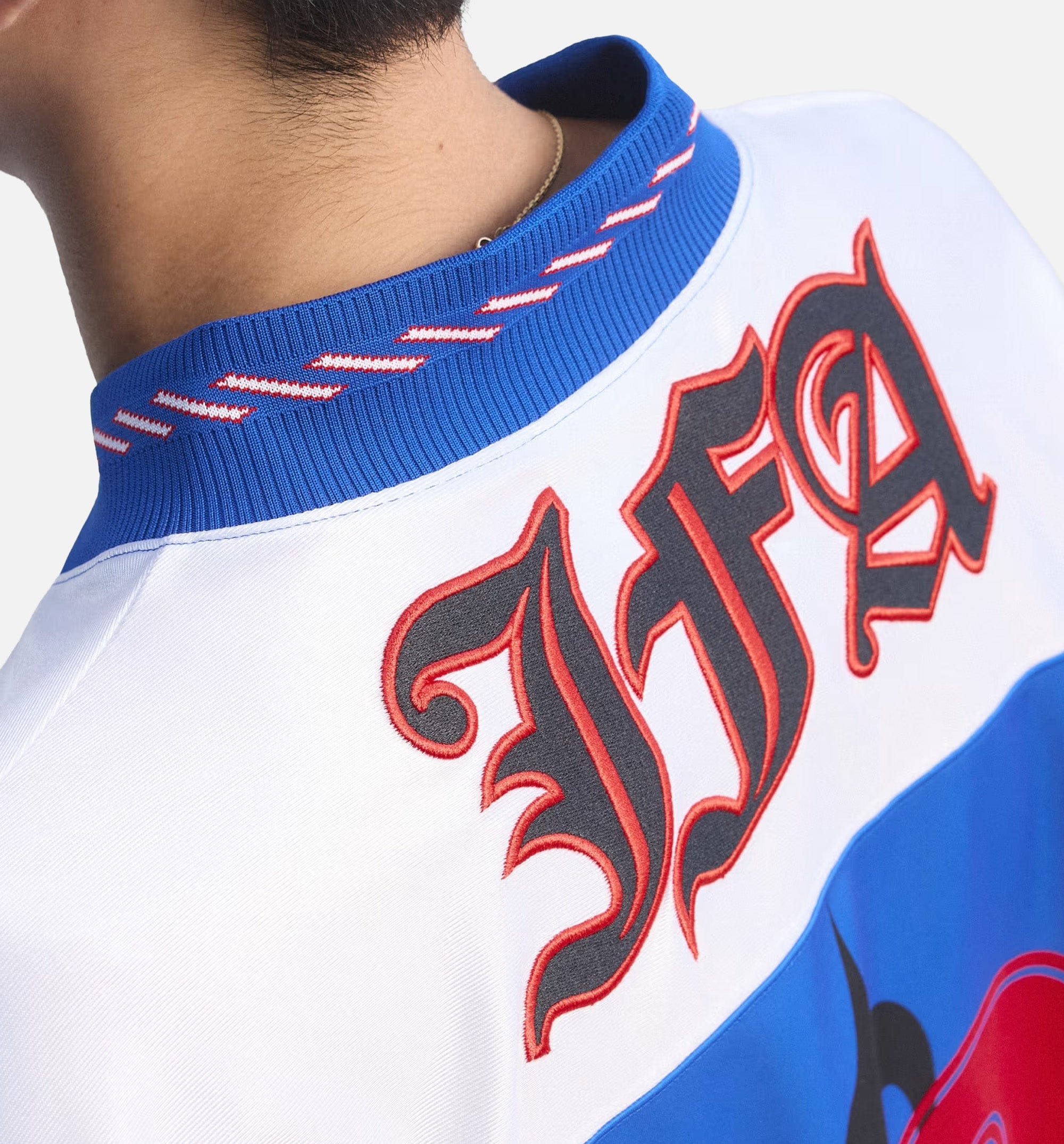 adidas Bringback Remixed Japan Mens Jersey - Power Blue/White/Red