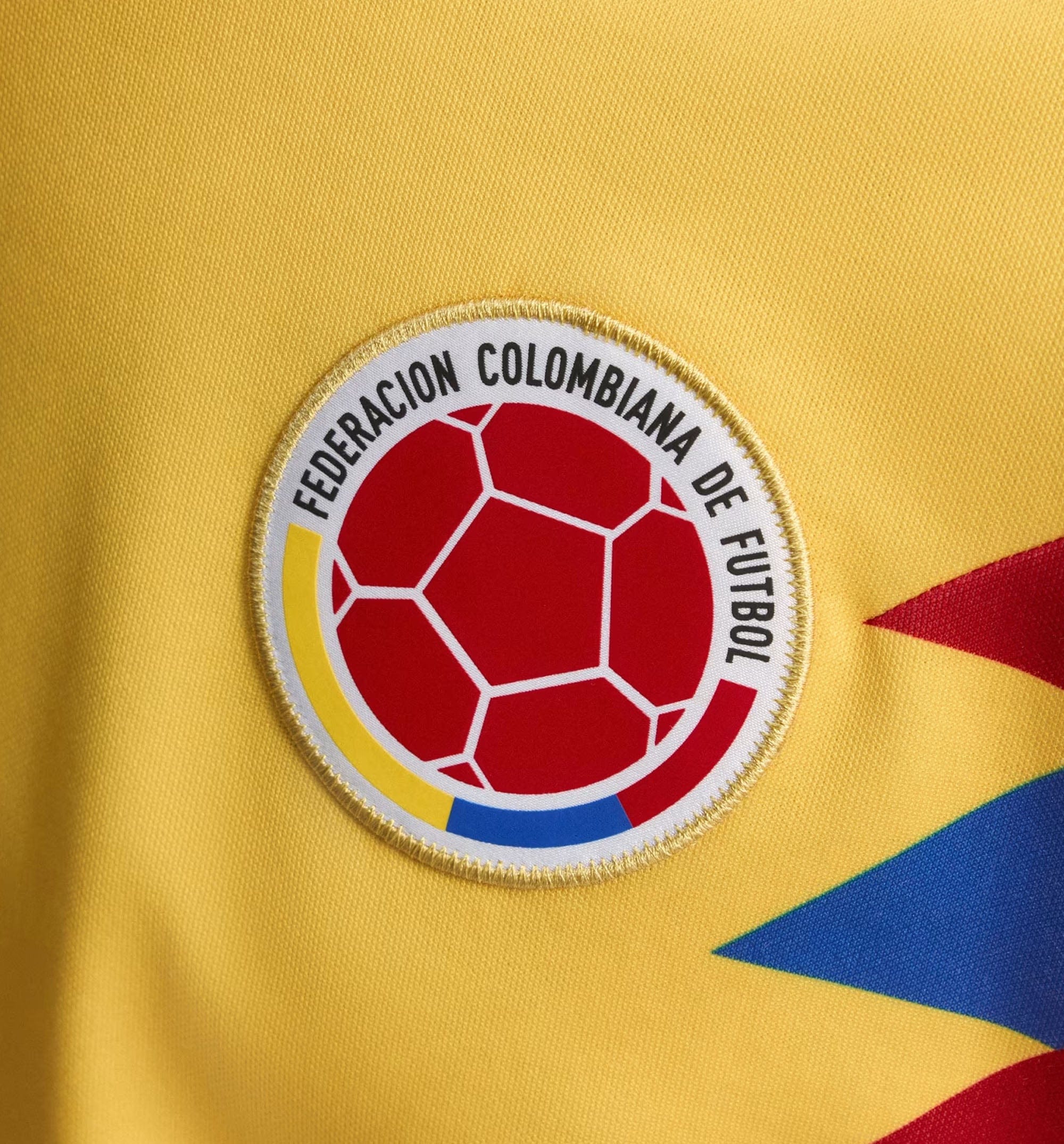 adidas Colombia Away 1990 Mens Jersey - Bold Gold