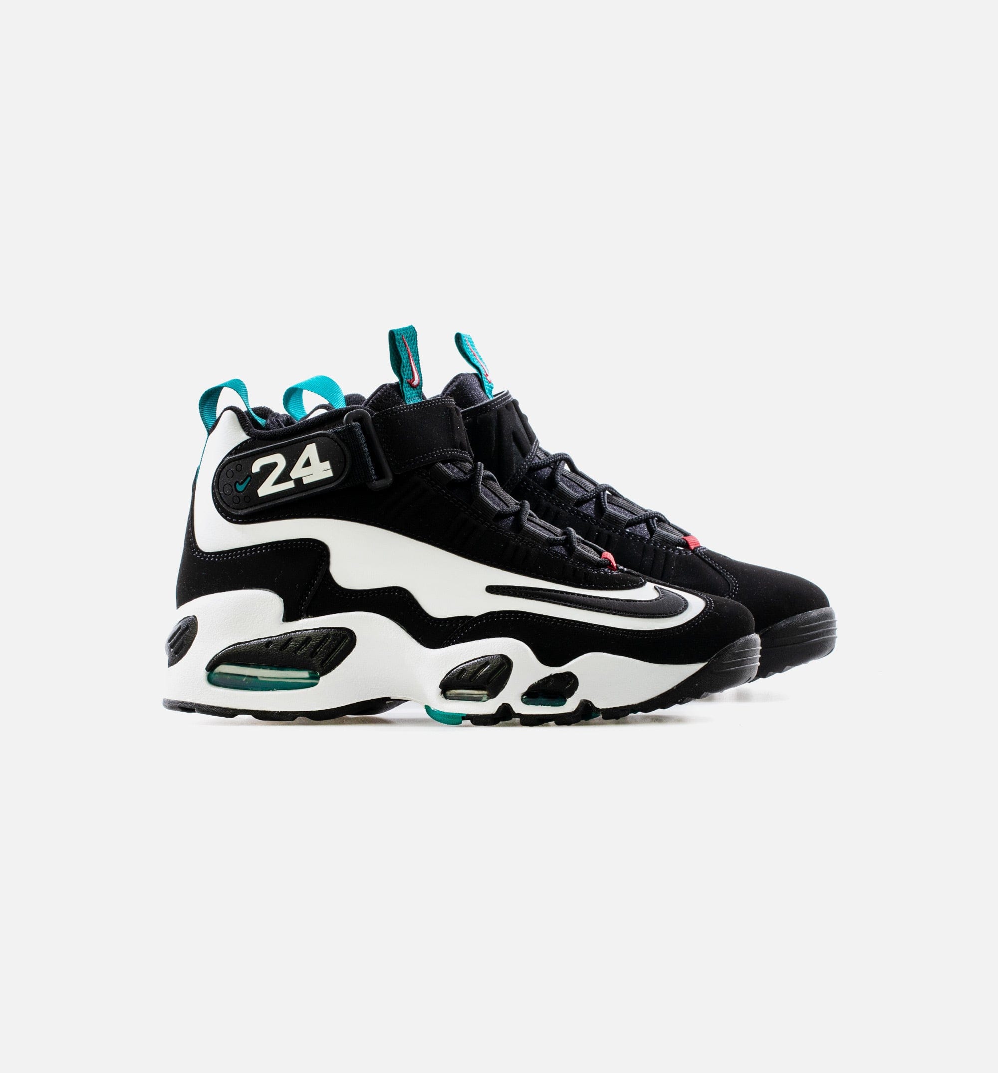 Nike Air Griffey Max 1 Fresh Water Mens Basketball Shoe - White/Black/Fresh Water