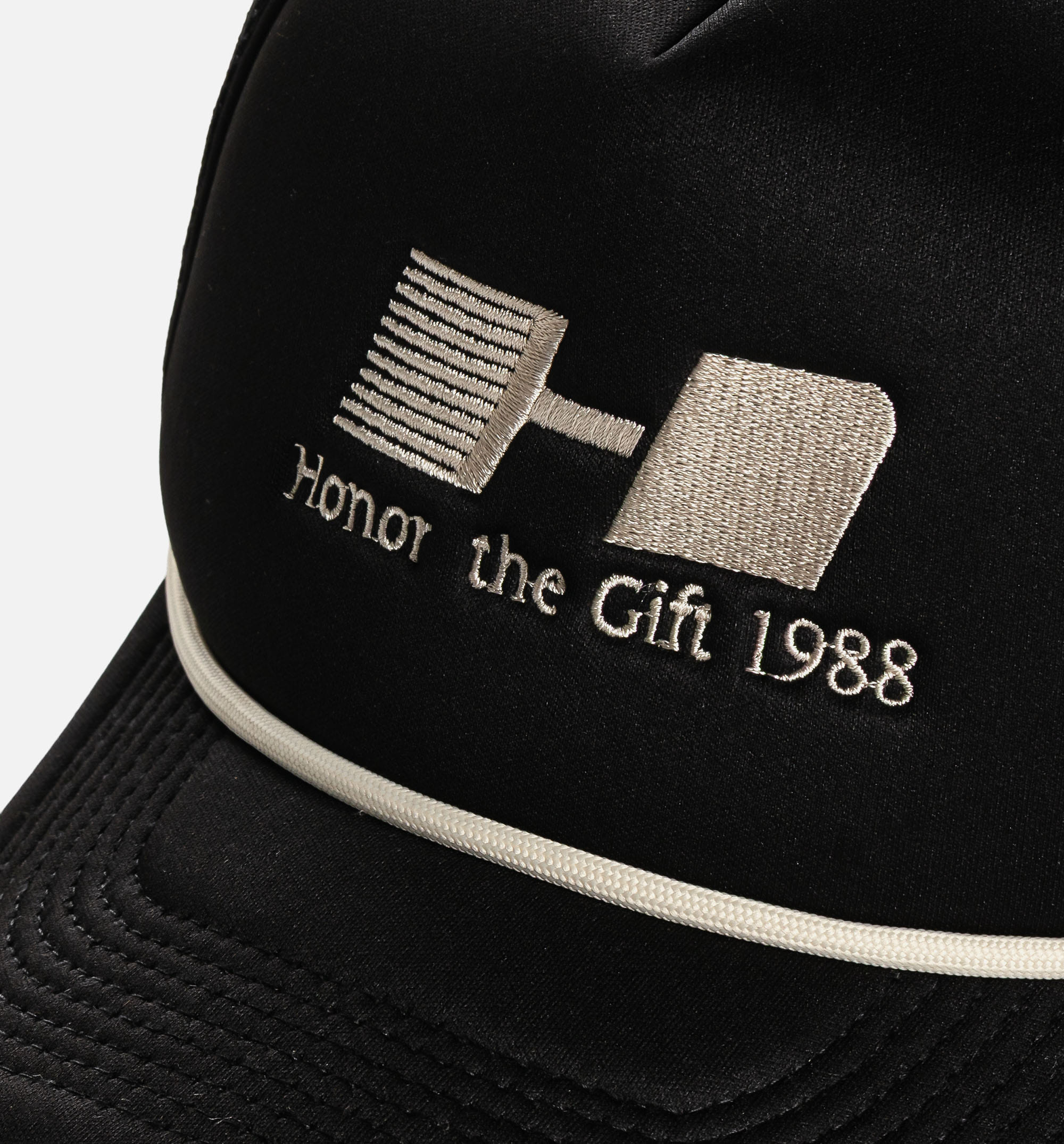 HONOR Frequency Trucker Snapback Mens Hat - Black